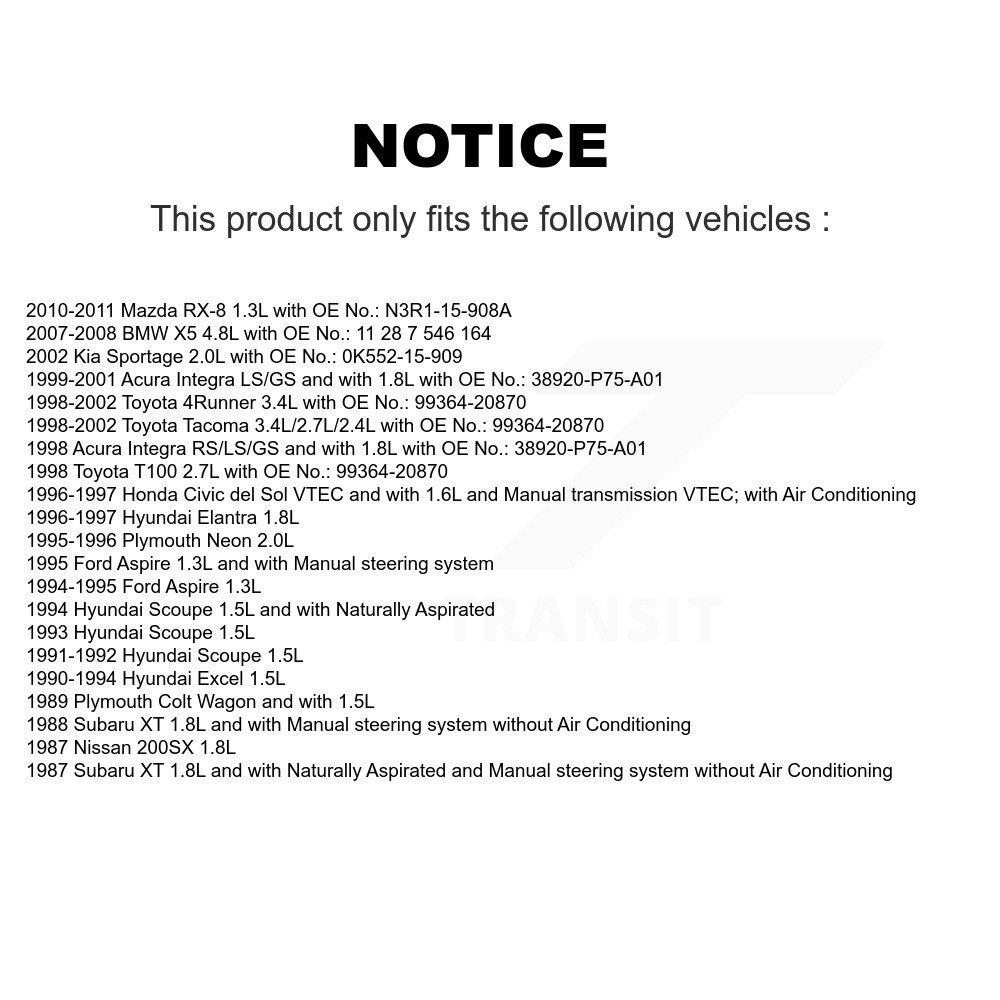 Bando - BAN-4PK870 - Accessory Drive Belt