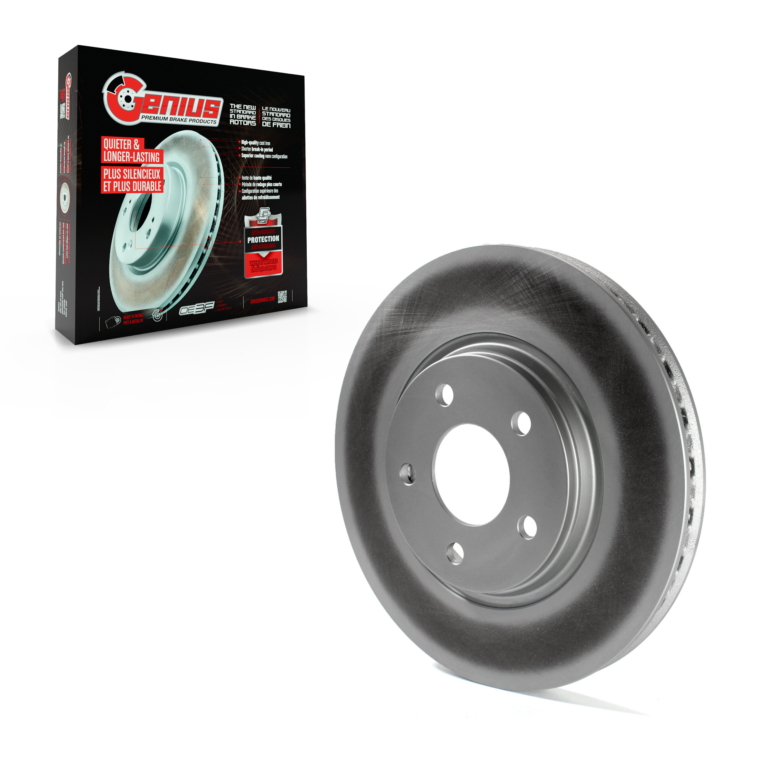 Coated Disc Brake Rotor