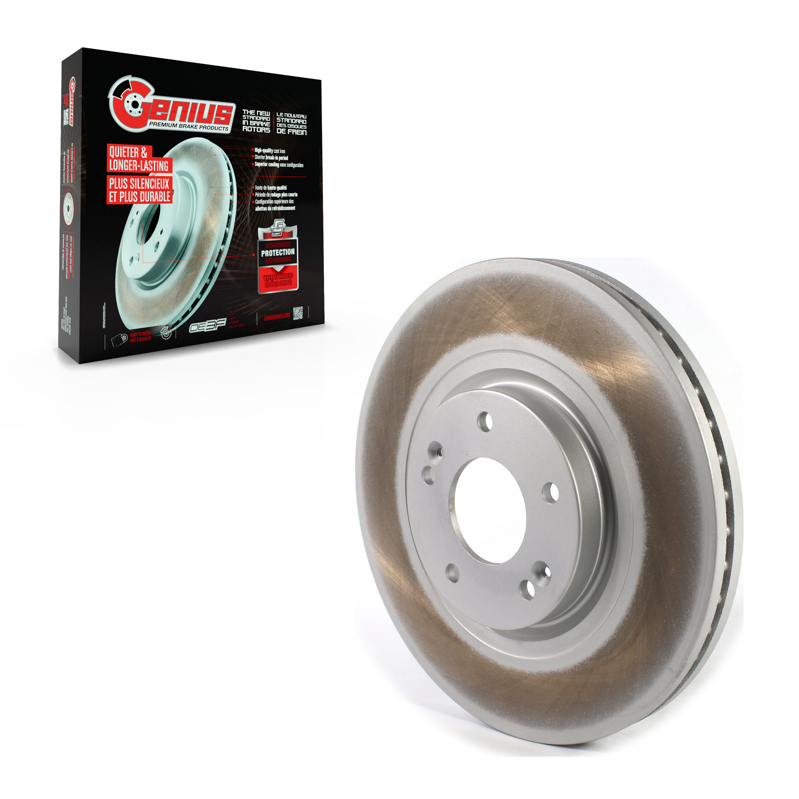 Coated Disc Brake Rotor