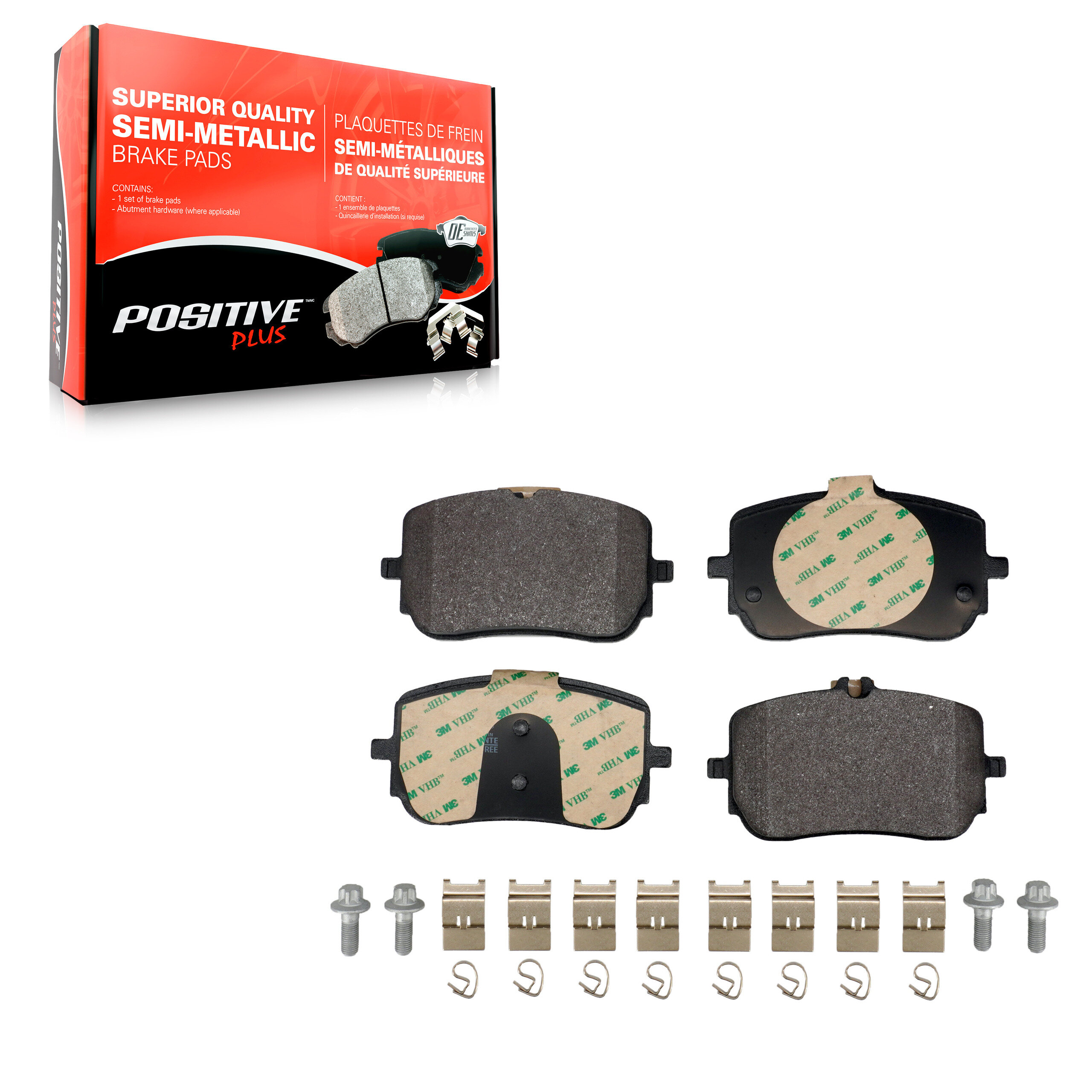 Semi-Metallic Brake Pads