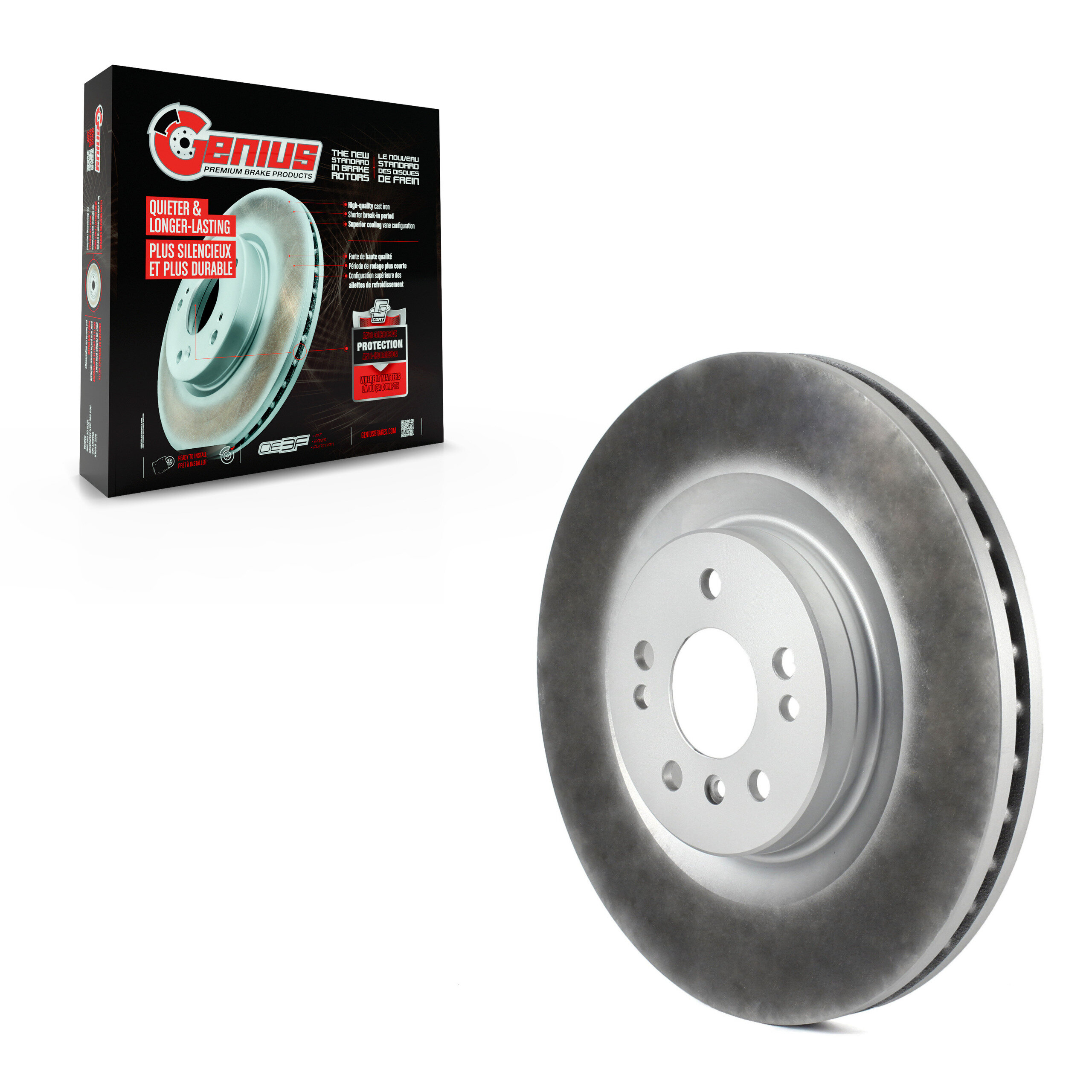 Coated Disc Brake Rotor