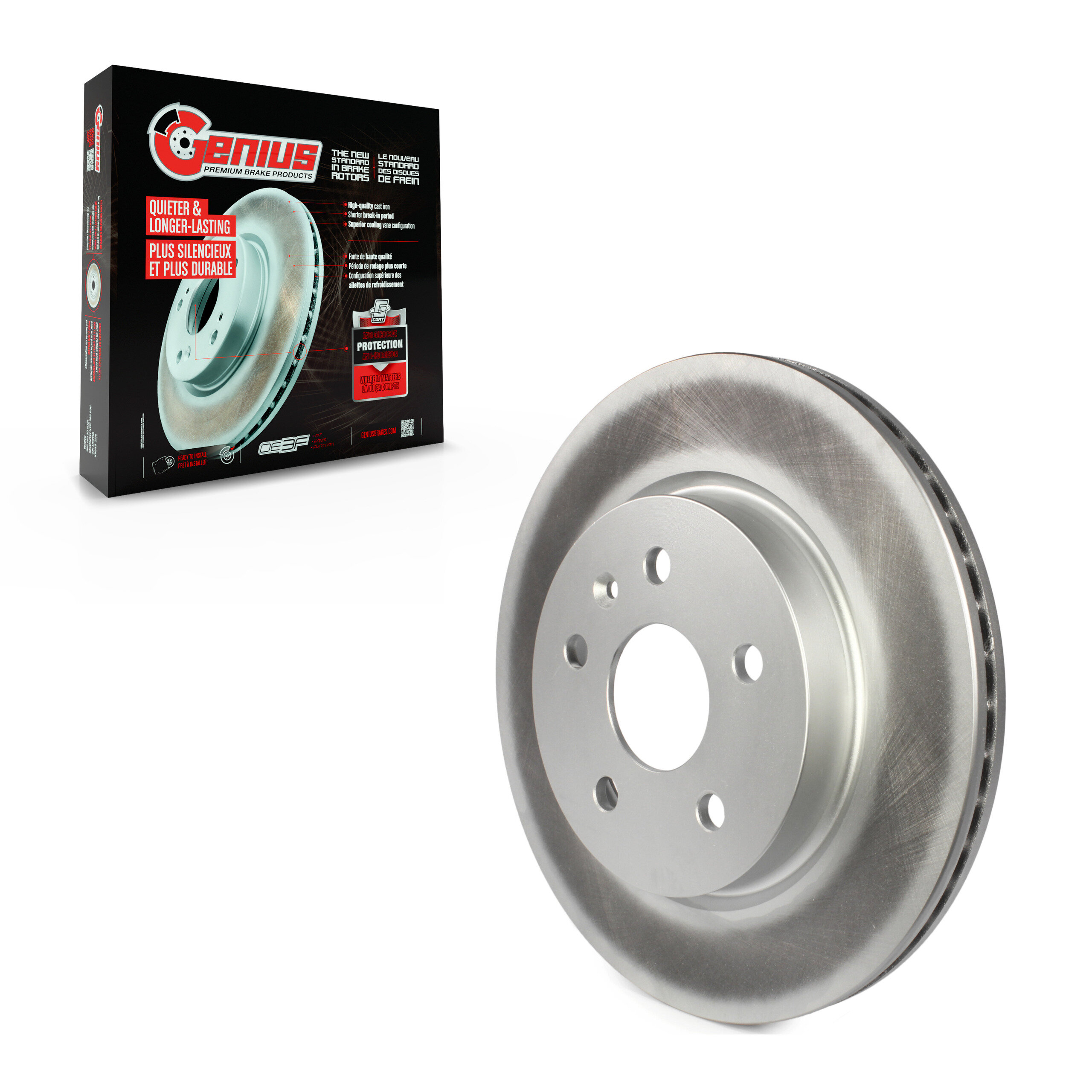 Coated Disc Brake Rotor