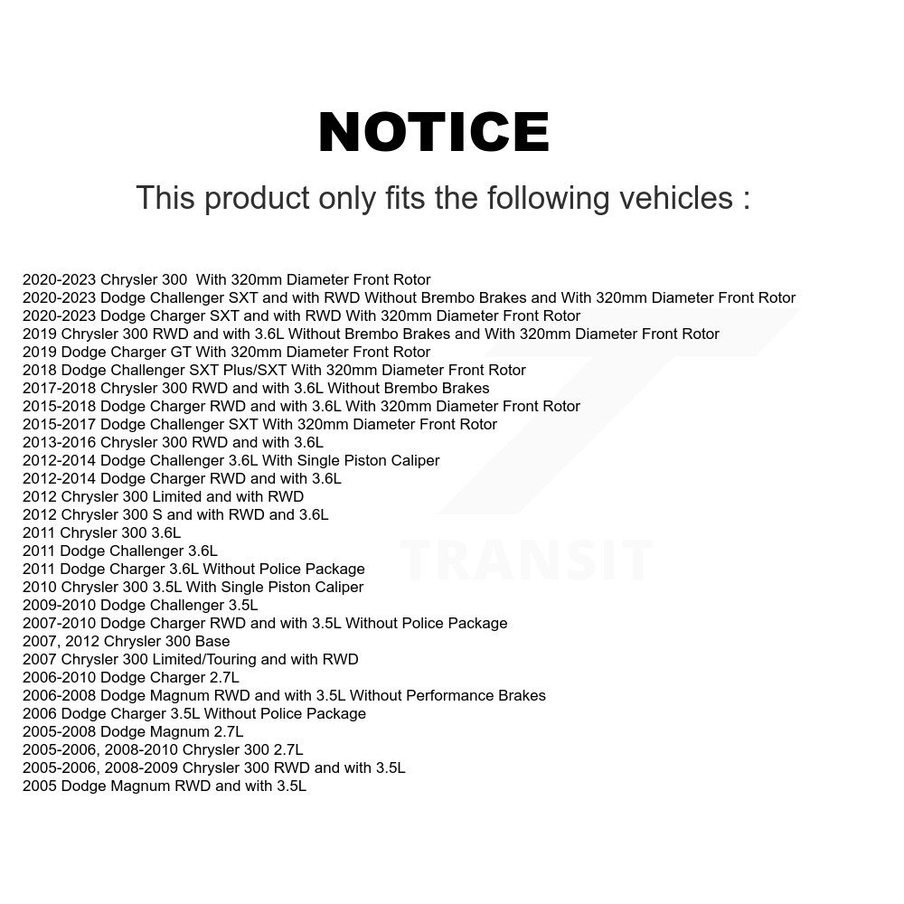 GENIUS - GCR-780255 - Coated Disc Brake Rotor