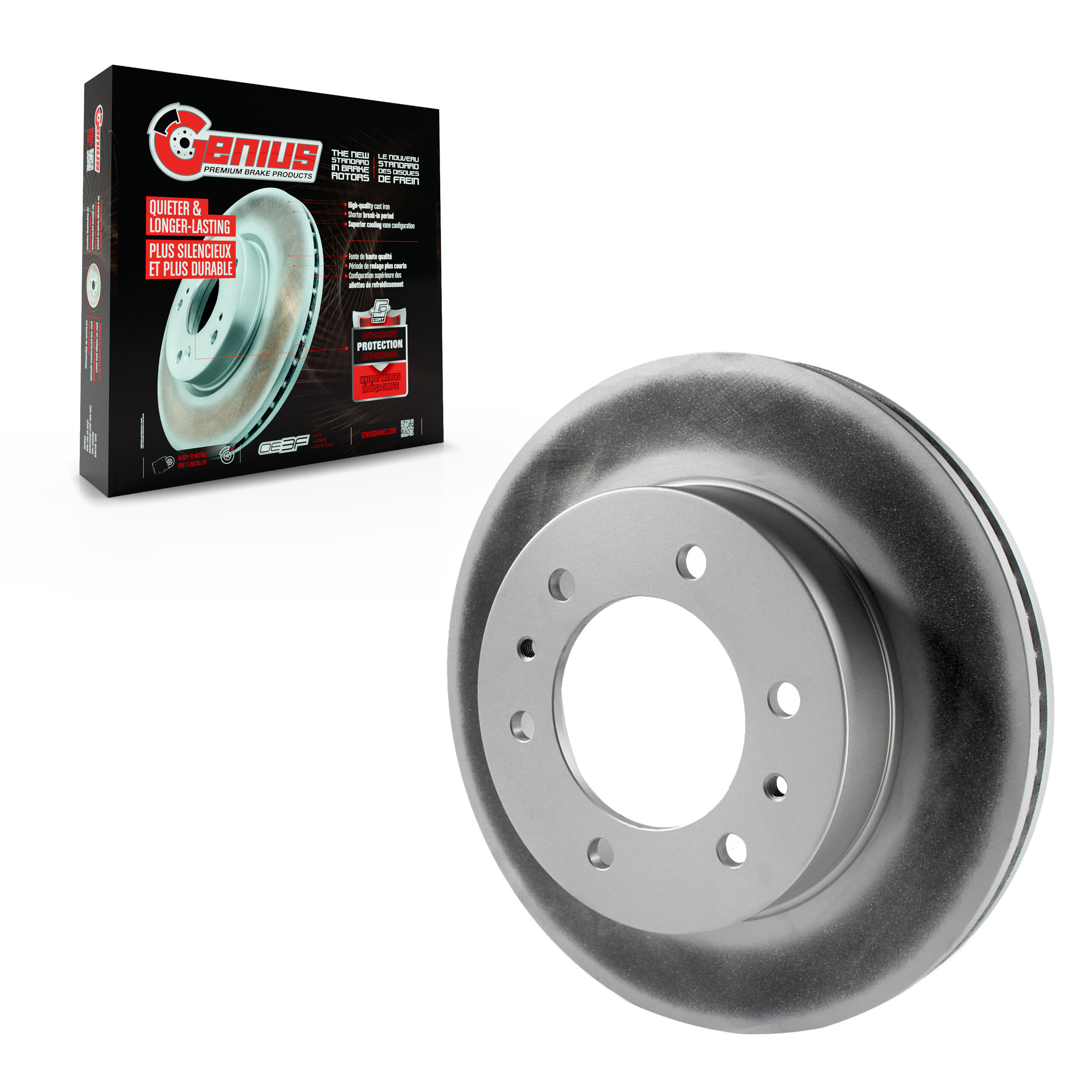 Coated Disc Brake Rotor