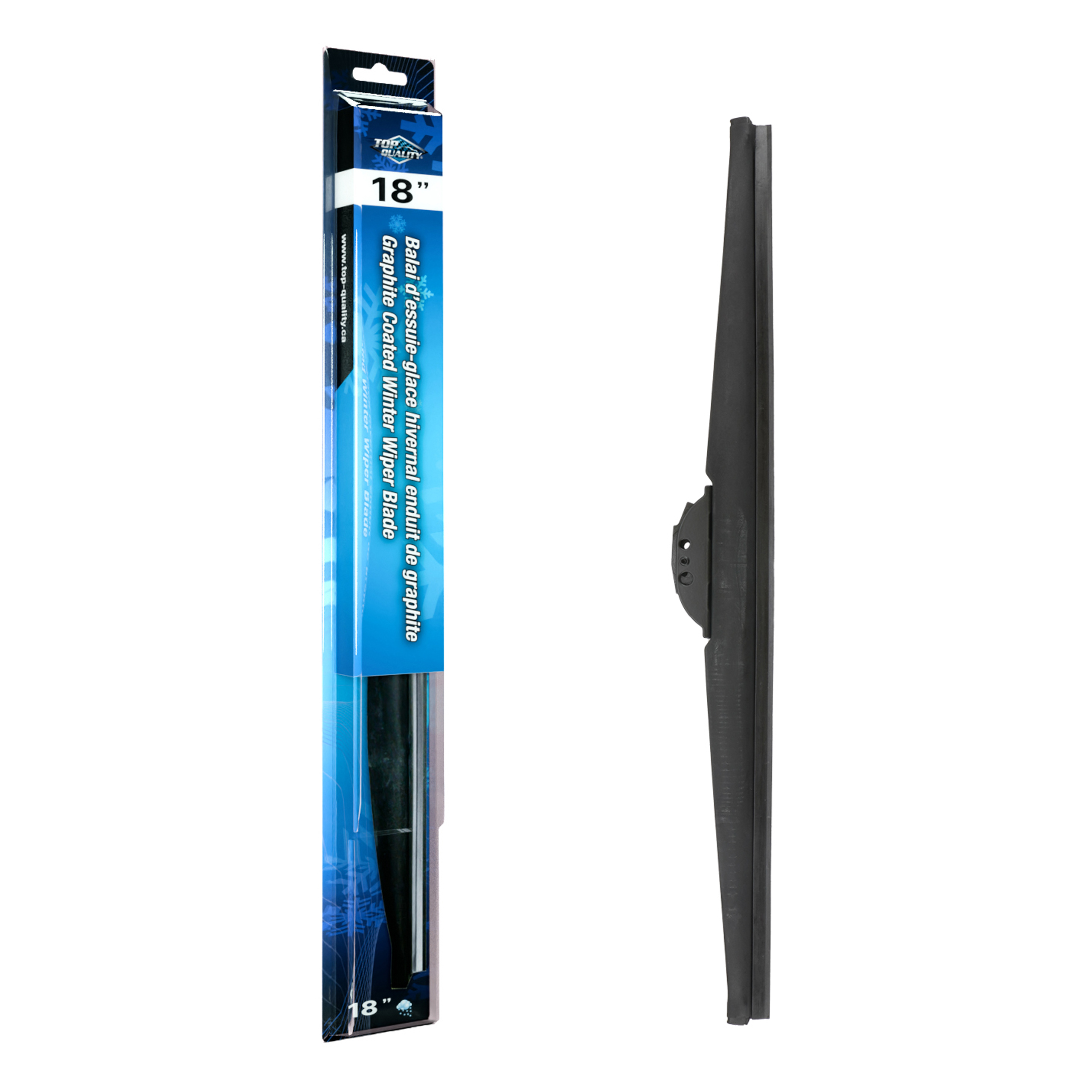 18" Graphite Coated Winter Wiper Blades