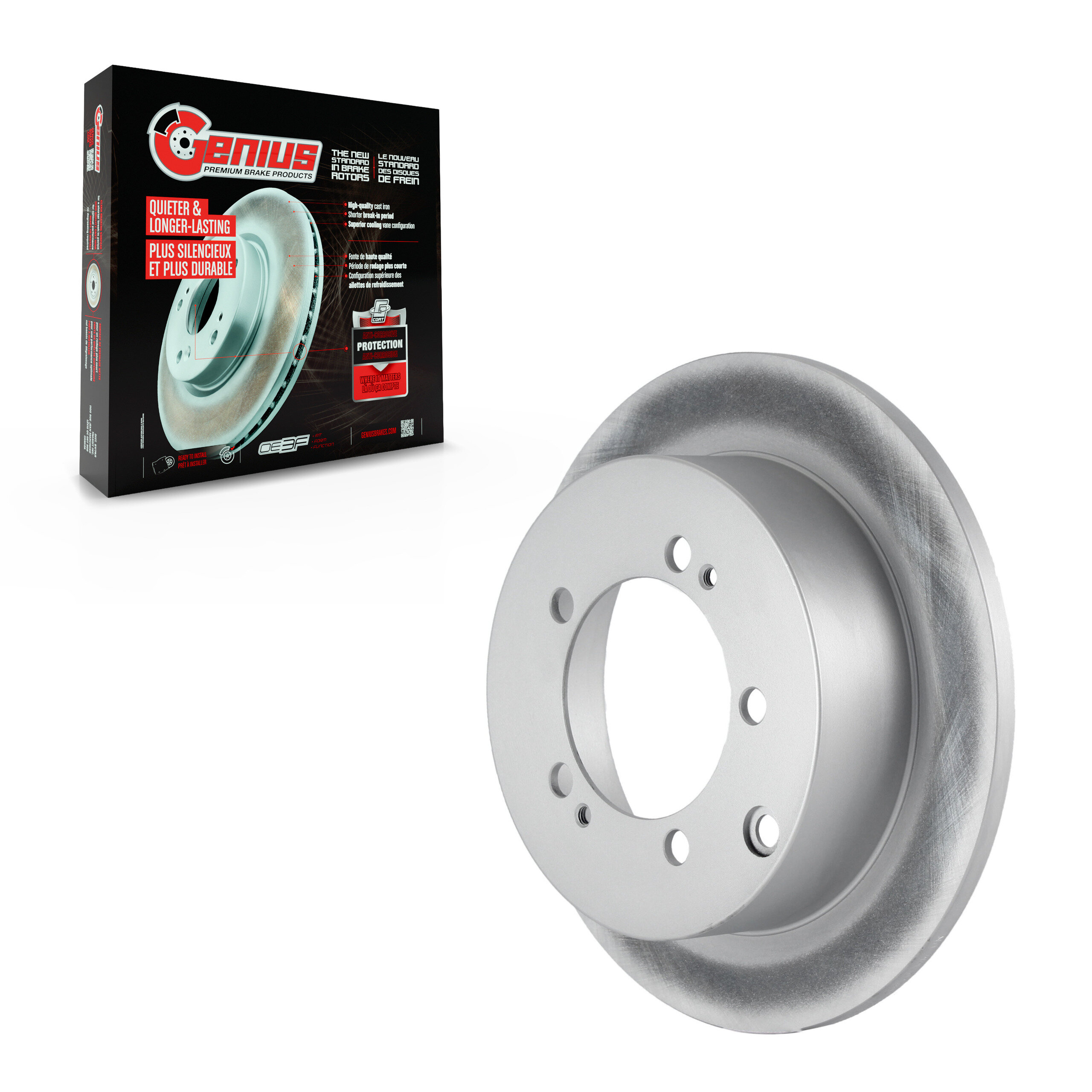 Coated Disc Brake Rotor