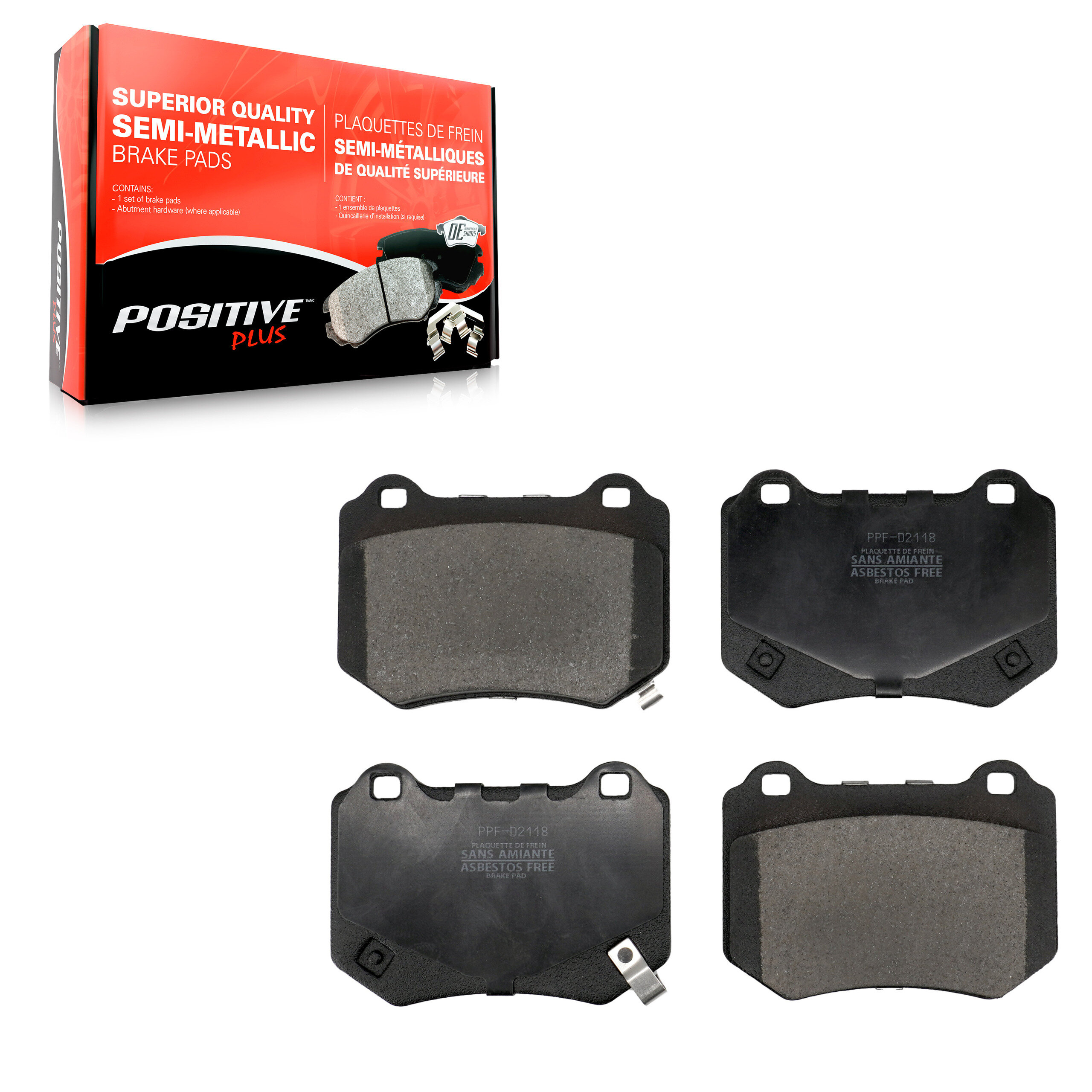 Semi-Metallic Brake Pads
