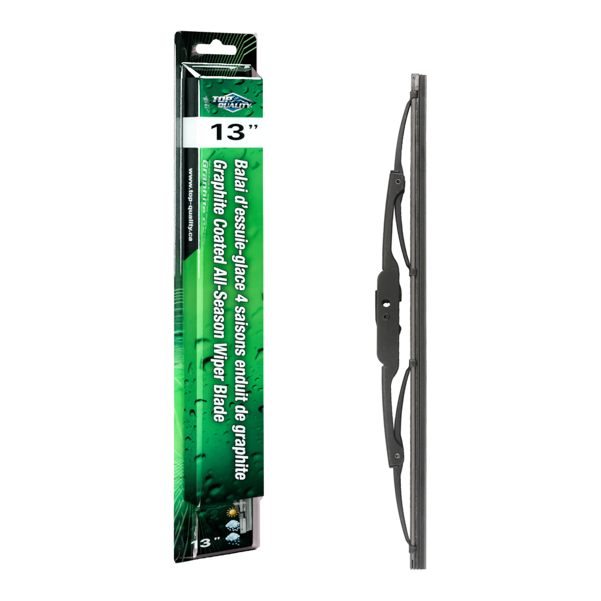 13" All Season Graphite Coated Wiper Blades