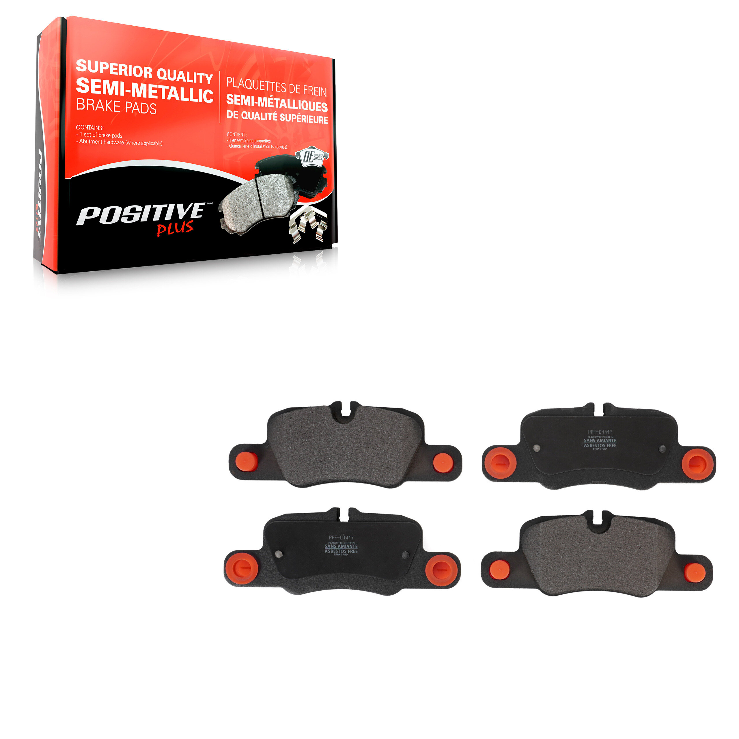 Semi-Metallic Brake Pads