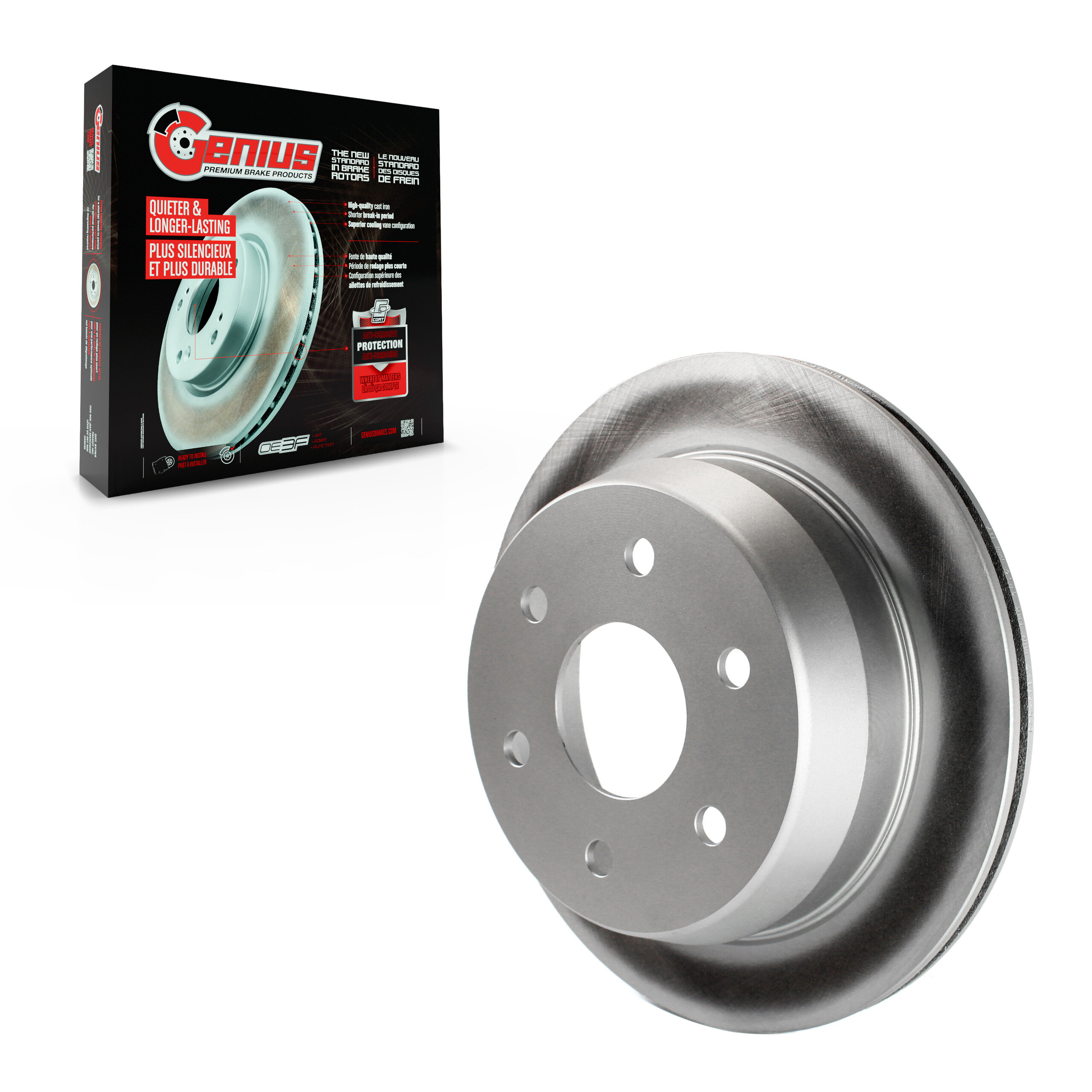 Coated Disc Brake Rotor