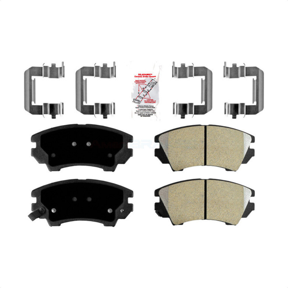 AmeriBRAKES - NWF-PRM1404 - Semi-Metallic Brake Pads