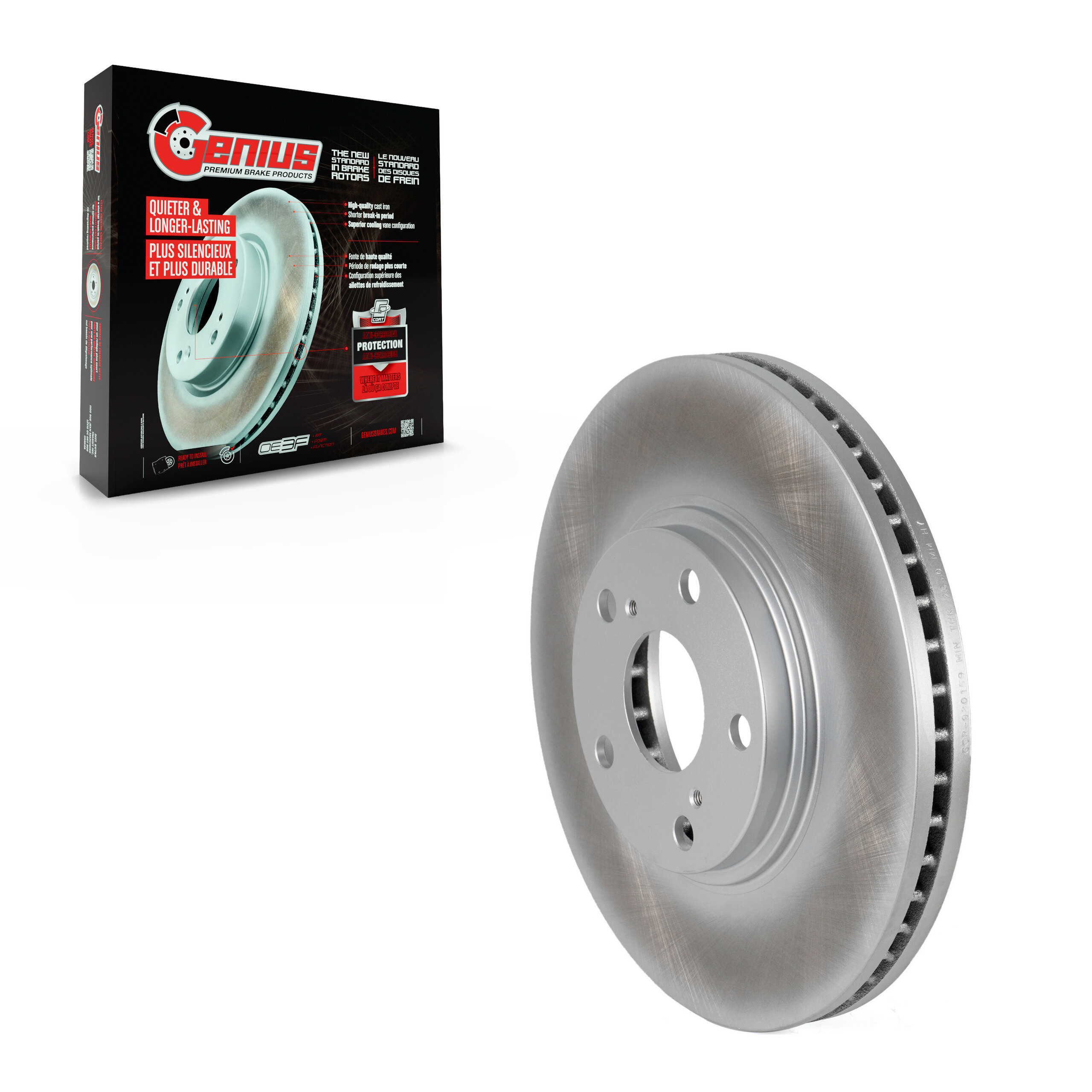 Coated Disc Brake Rotor