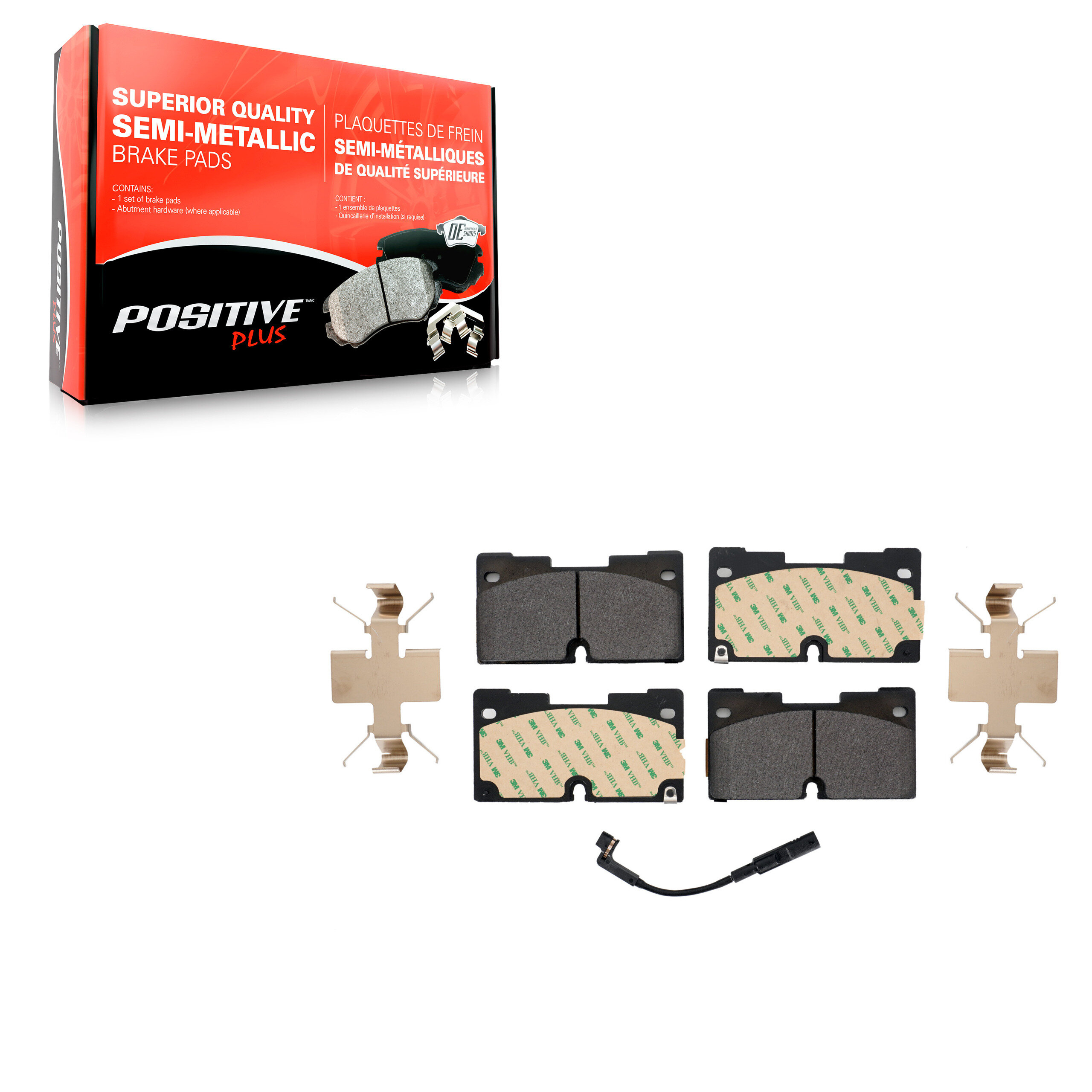 Semi-Metallic Brake Pads