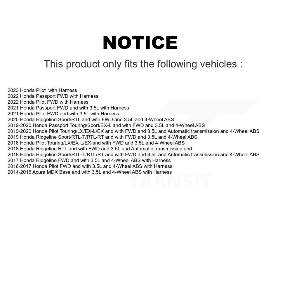 Mpulse - SEN-2ABS2969 - ABS Wheel Speed Sensor