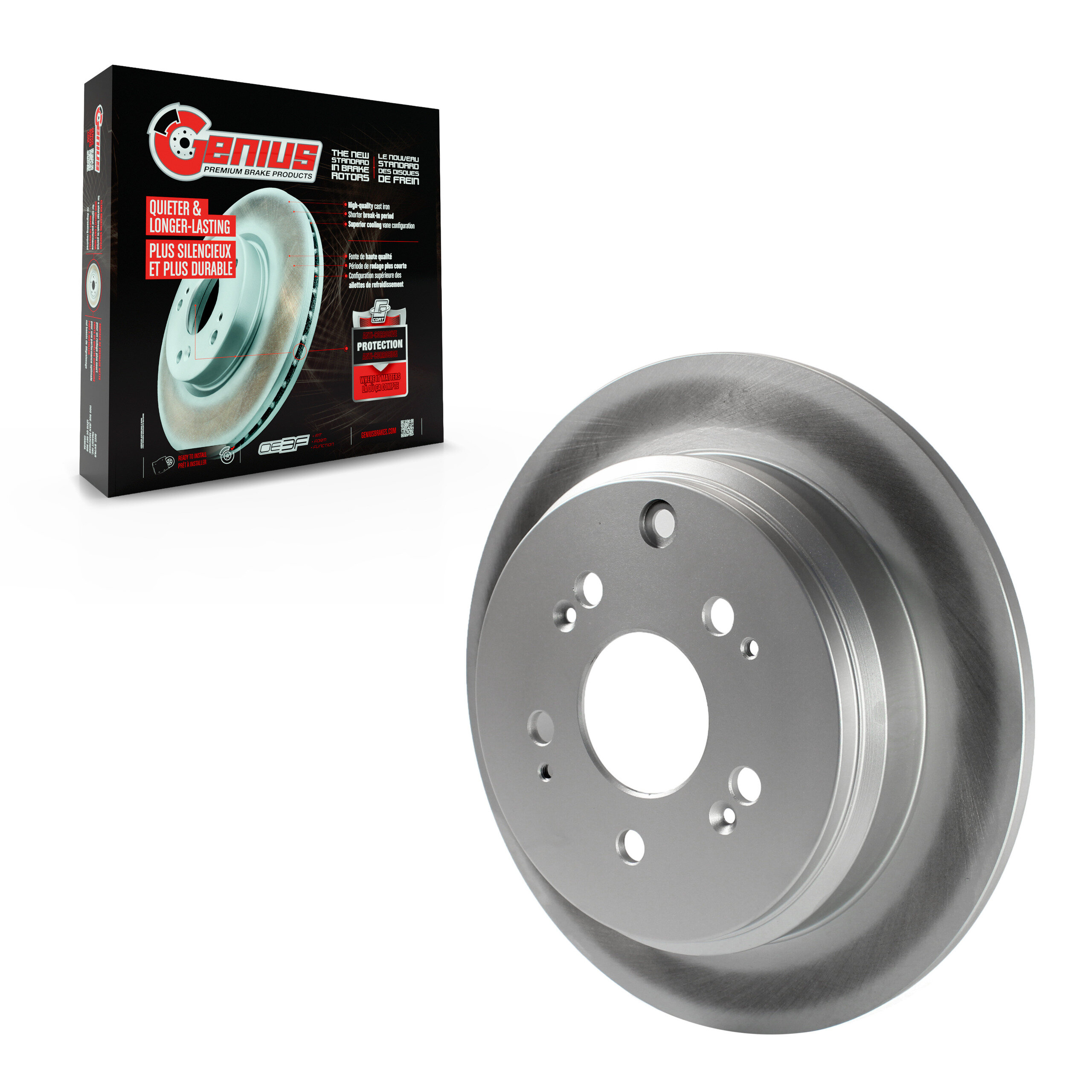 Coated Disc Brake Rotor