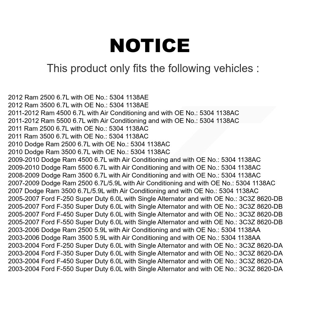 Bando - BAN-8PK3210 - Accessory Drive Belt