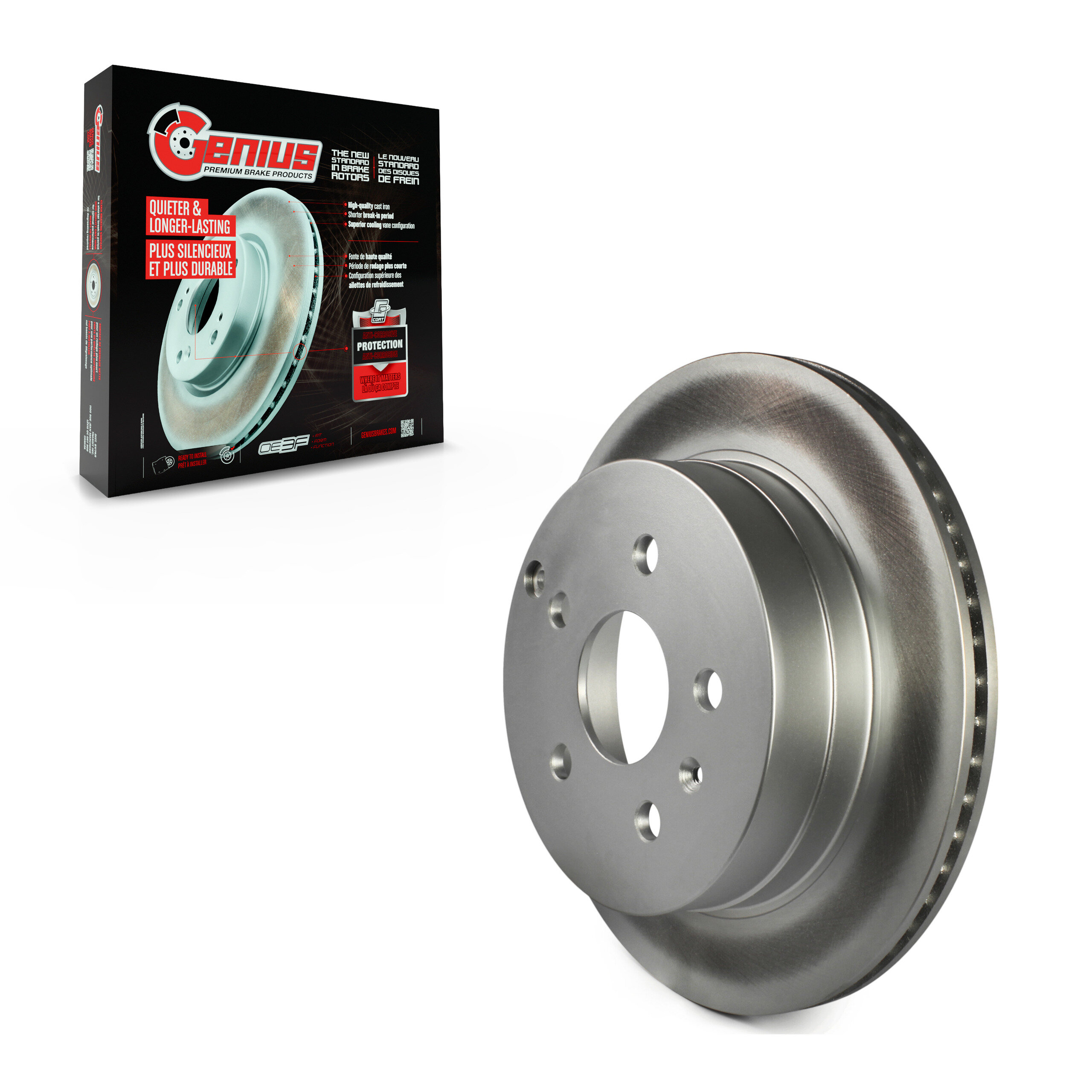 Coated Disc Brake Rotor
