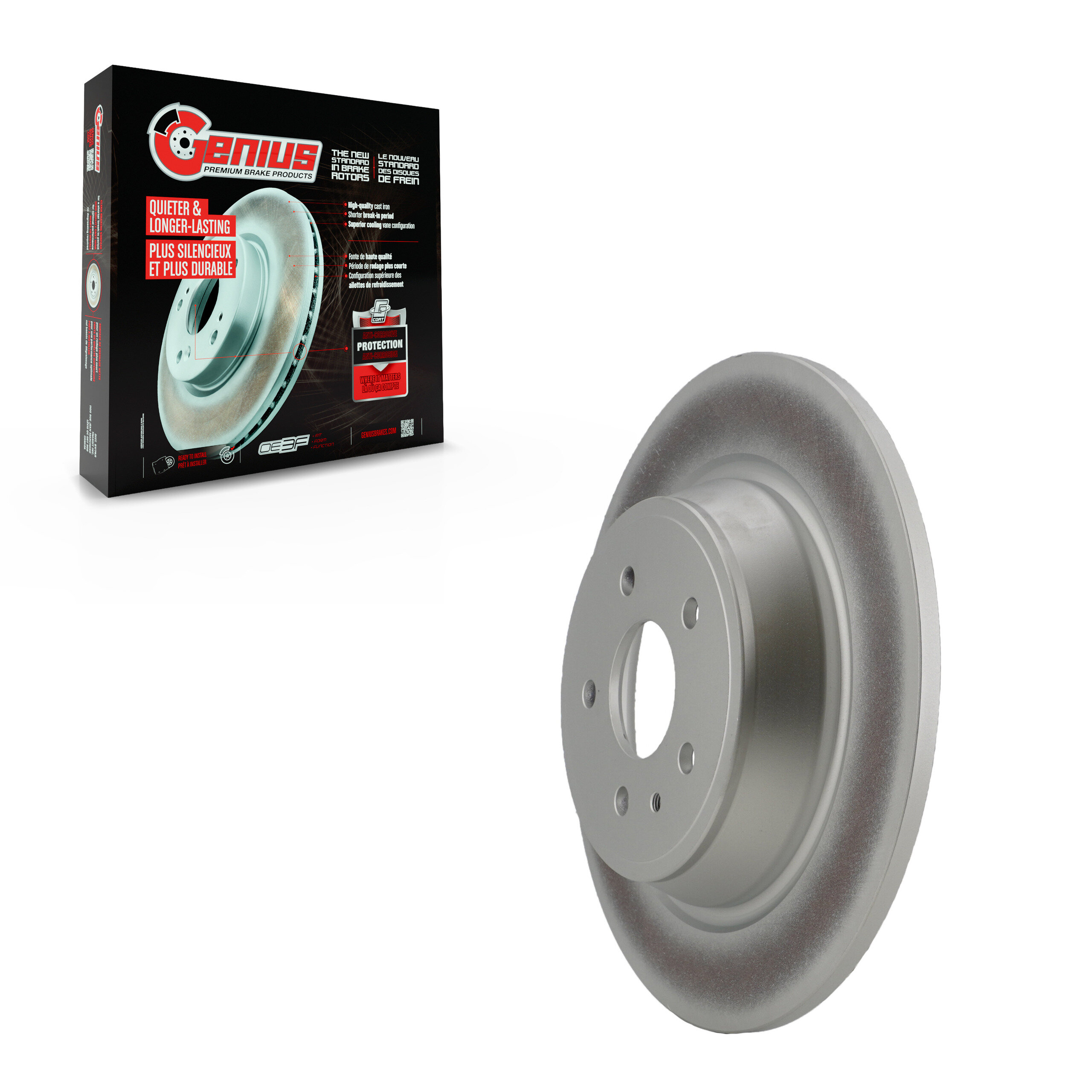 Coated Disc Brake Rotor