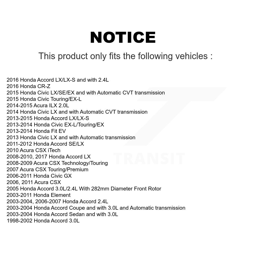 GENIUS - GCR-96711 - Coated Disc Brake Rotor