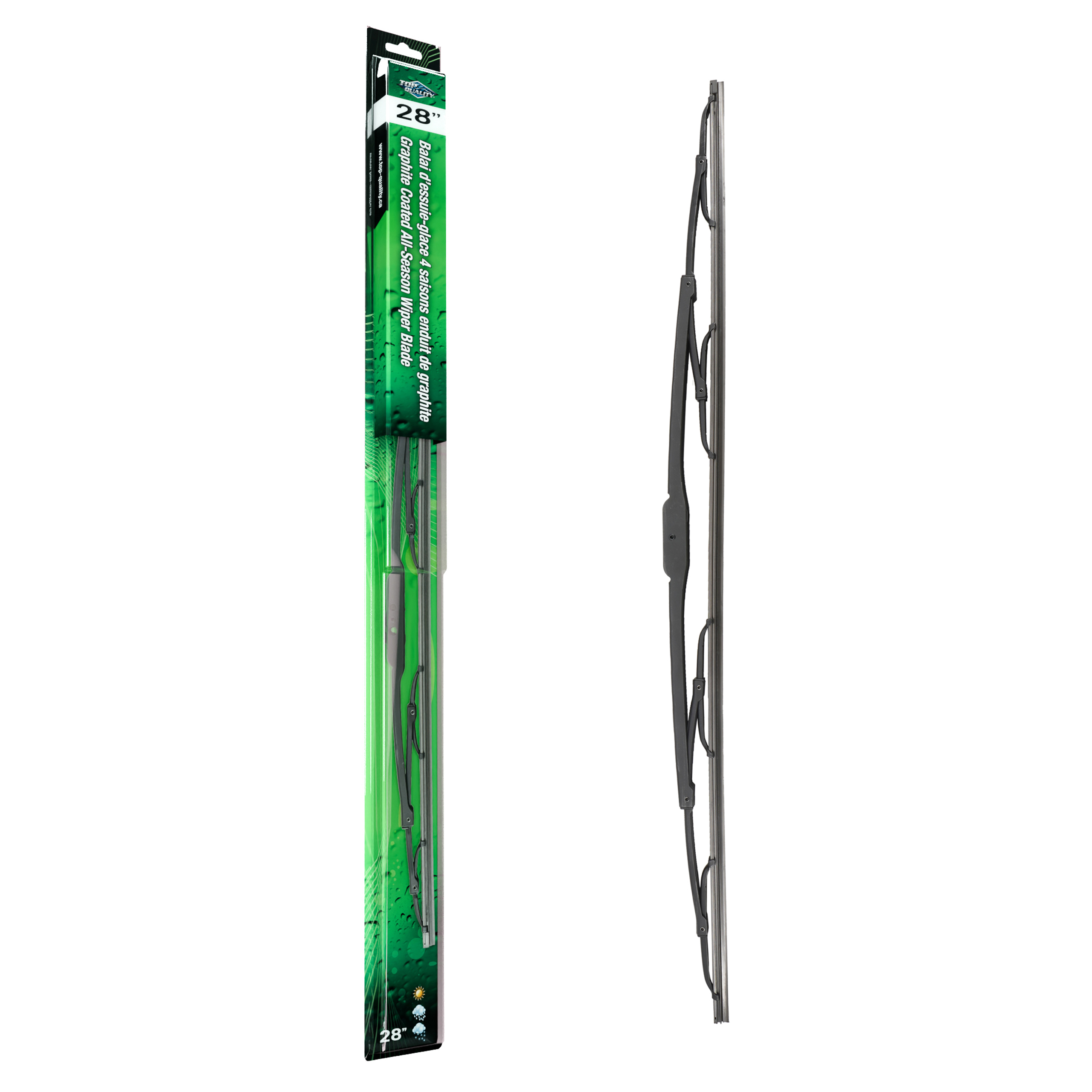 28" All Season Graphite Coated Wiper Blades