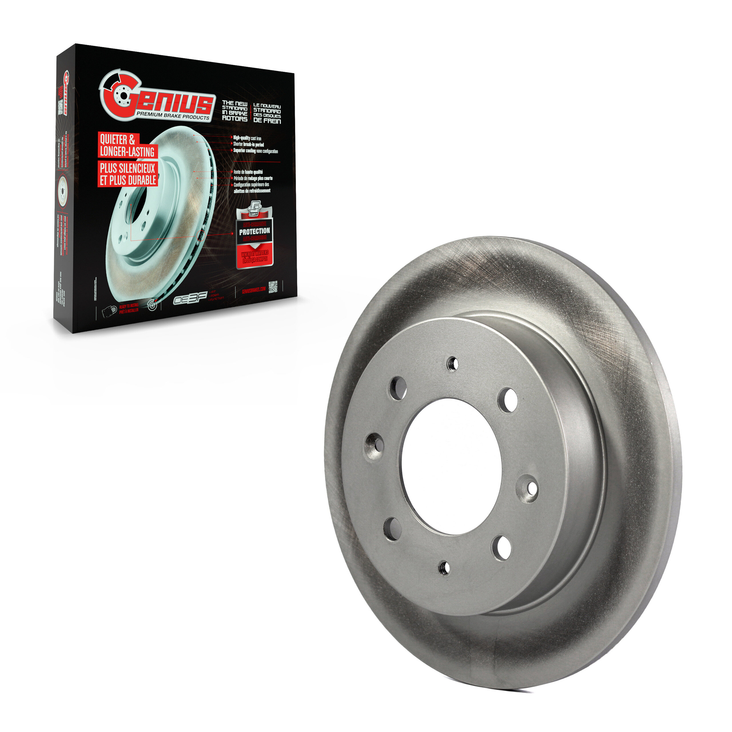 Coated Disc Brake Rotor