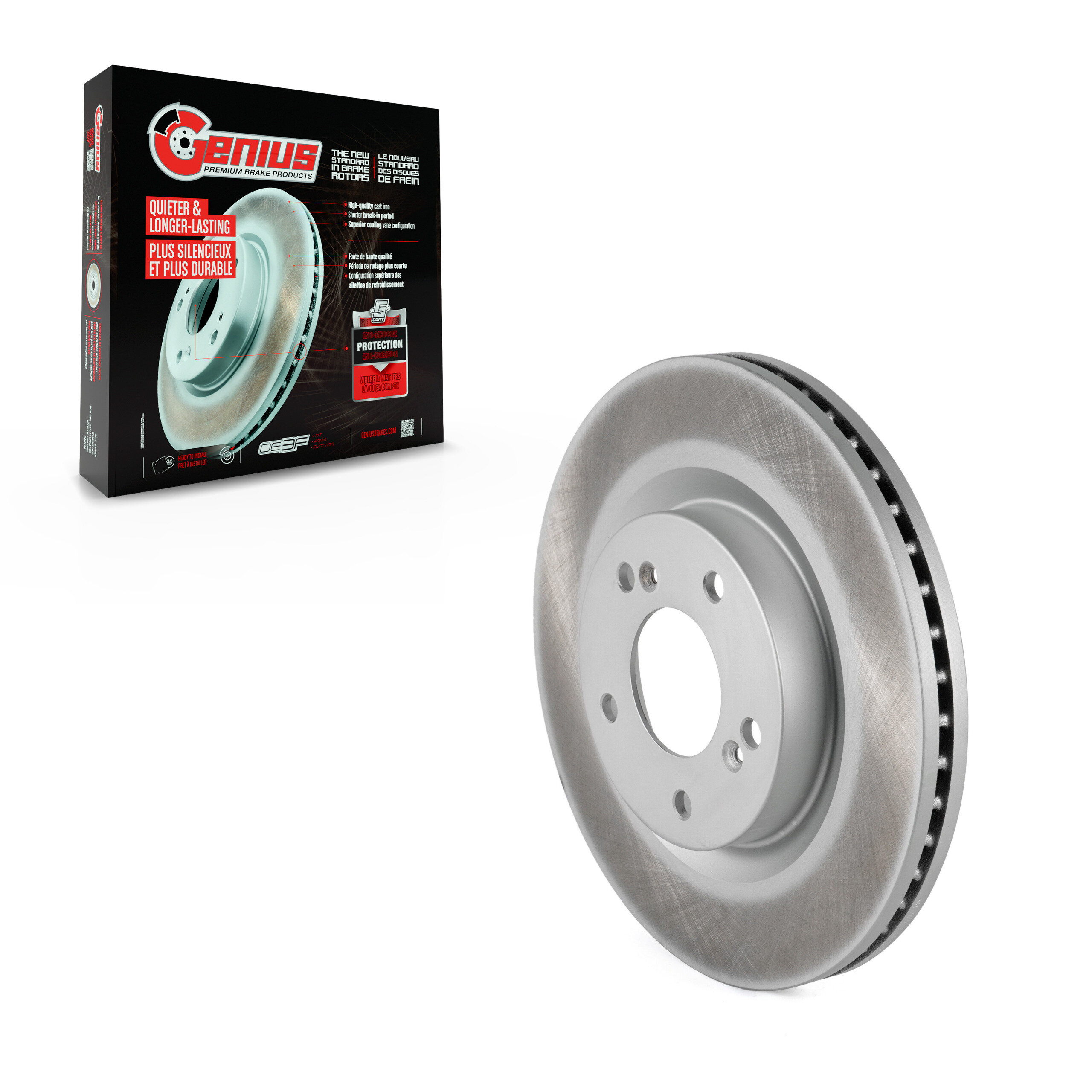 Coated Disc Brake Rotor