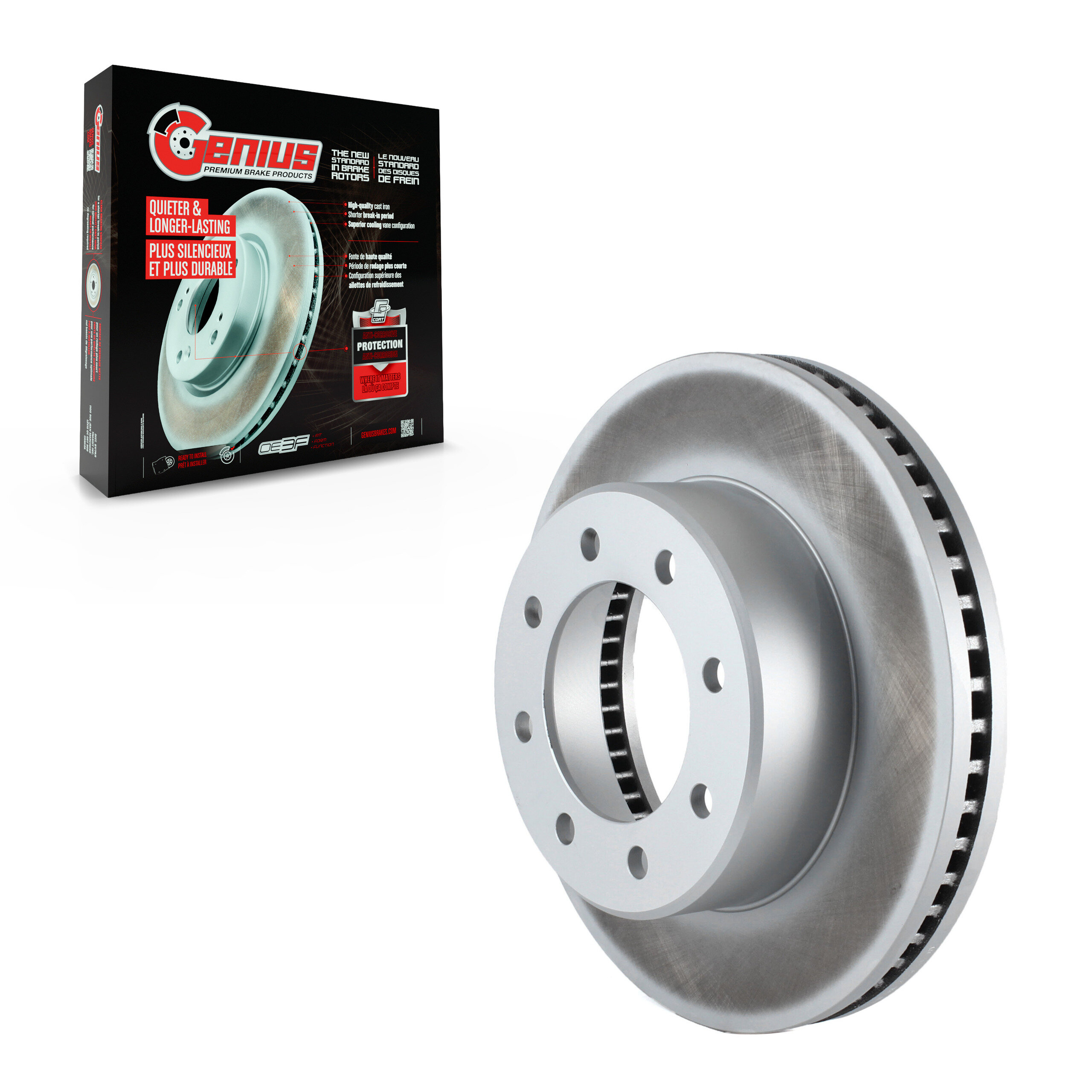 Coated Disc Brake Rotor