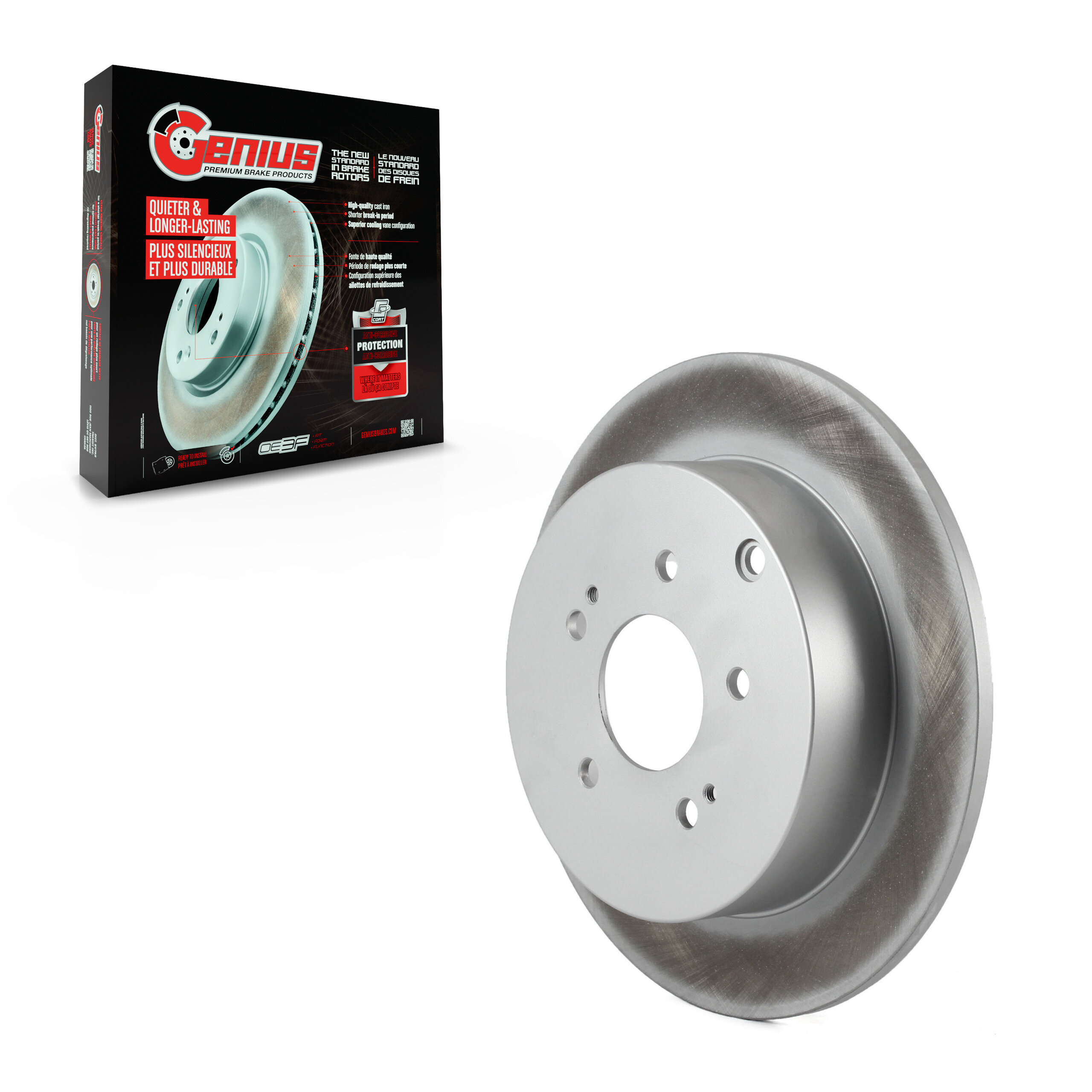 Coated Disc Brake Rotor