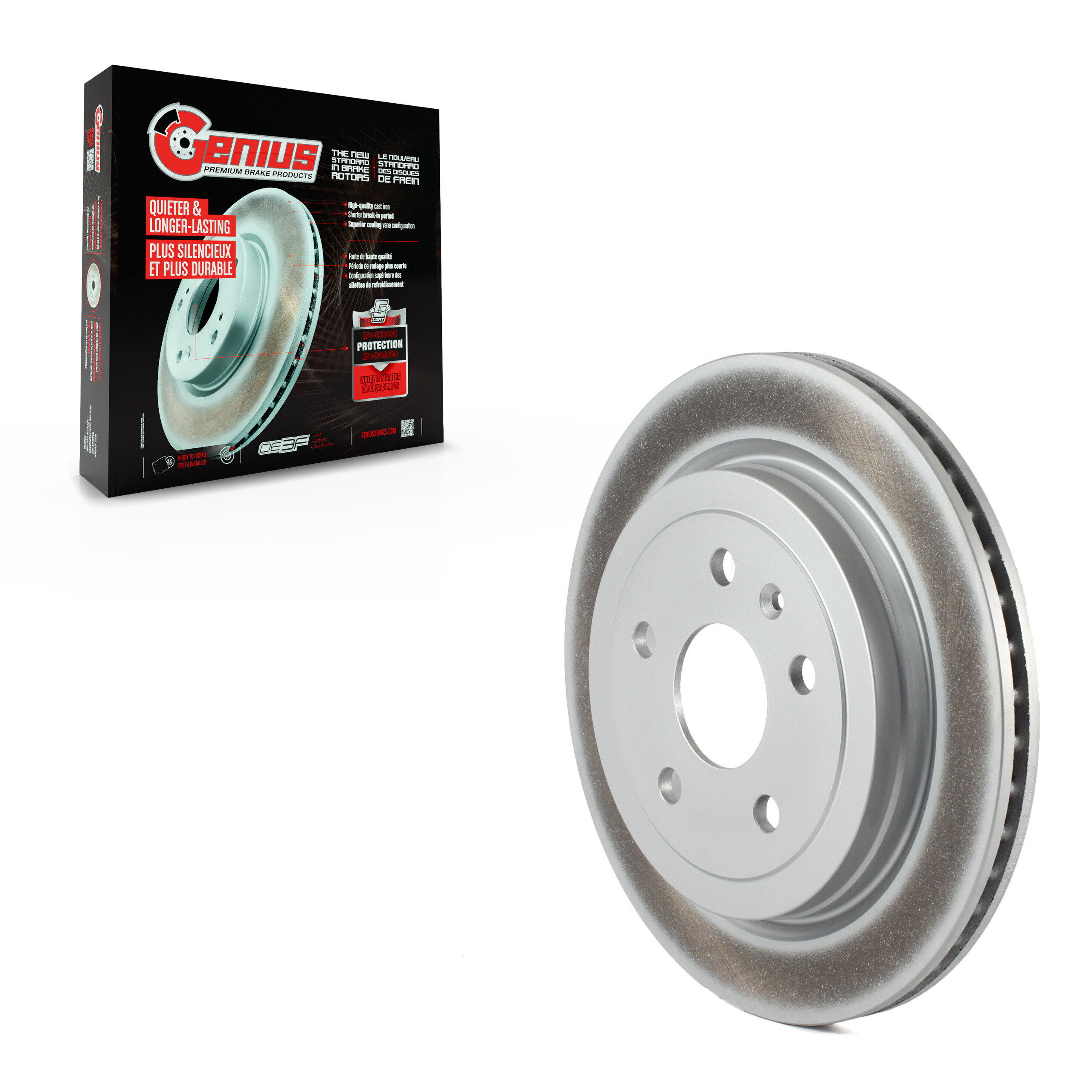 Coated Disc Brake Rotor