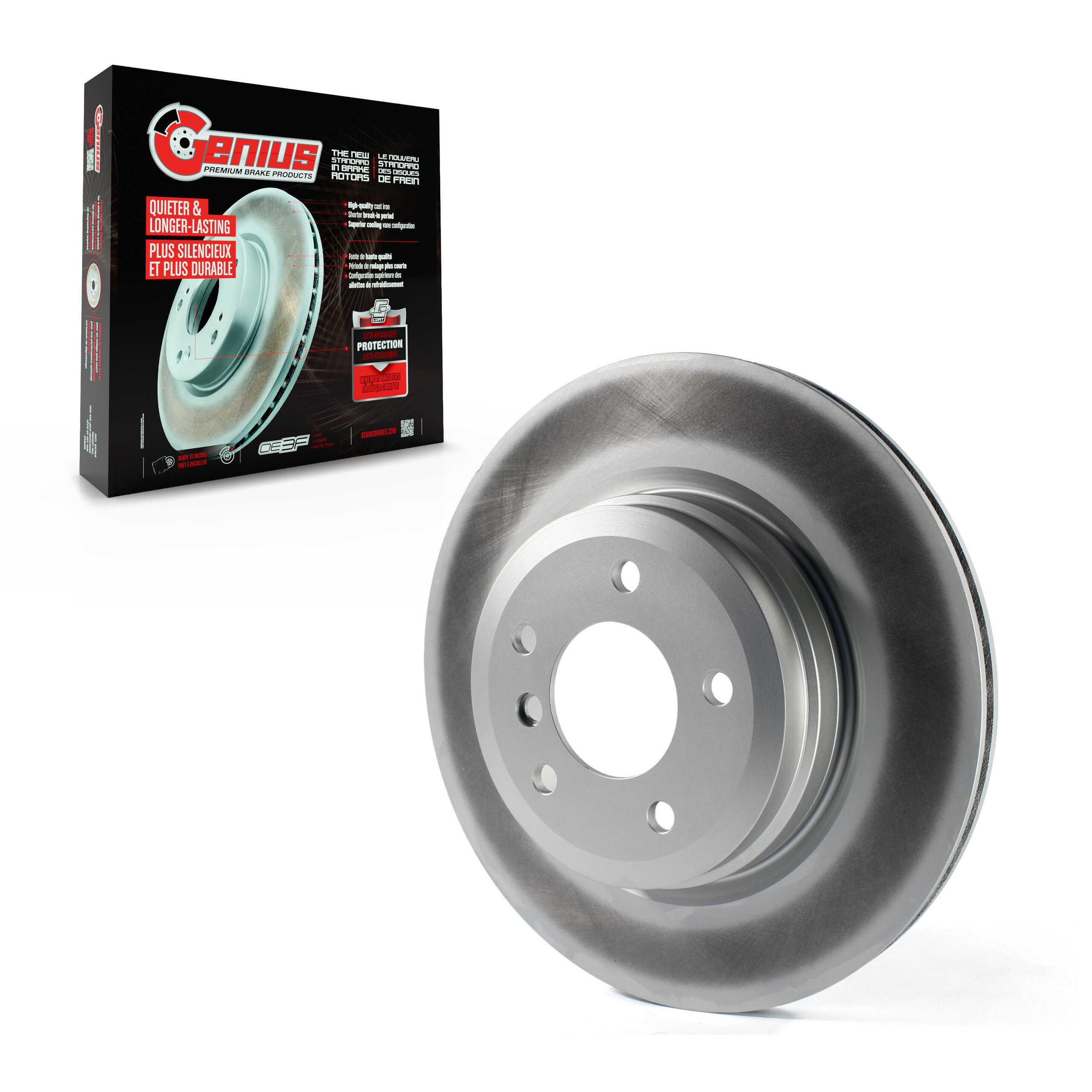Coated Disc Brake Rotor