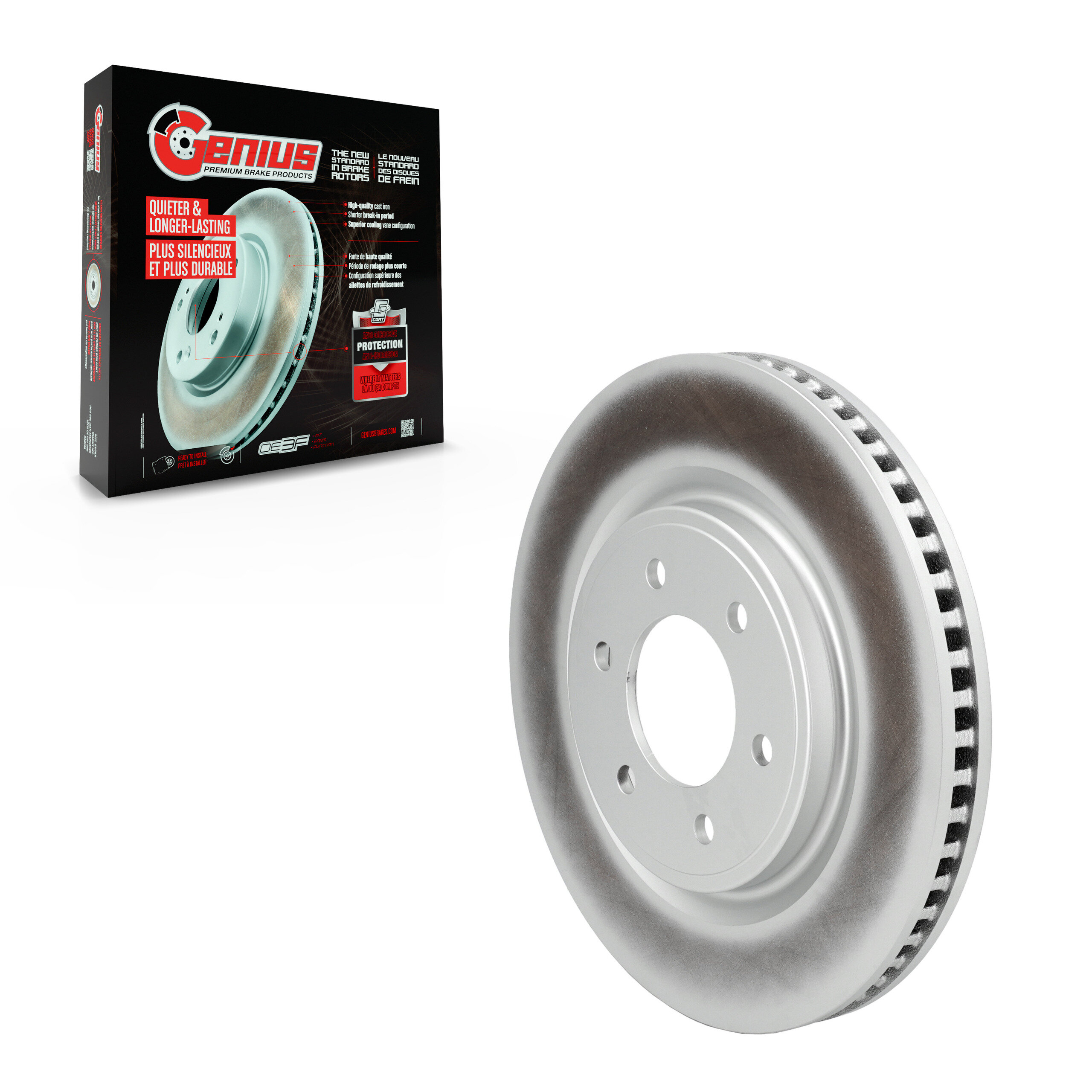 GENIUS - GCR-G8446 - Disc Brake Rotor