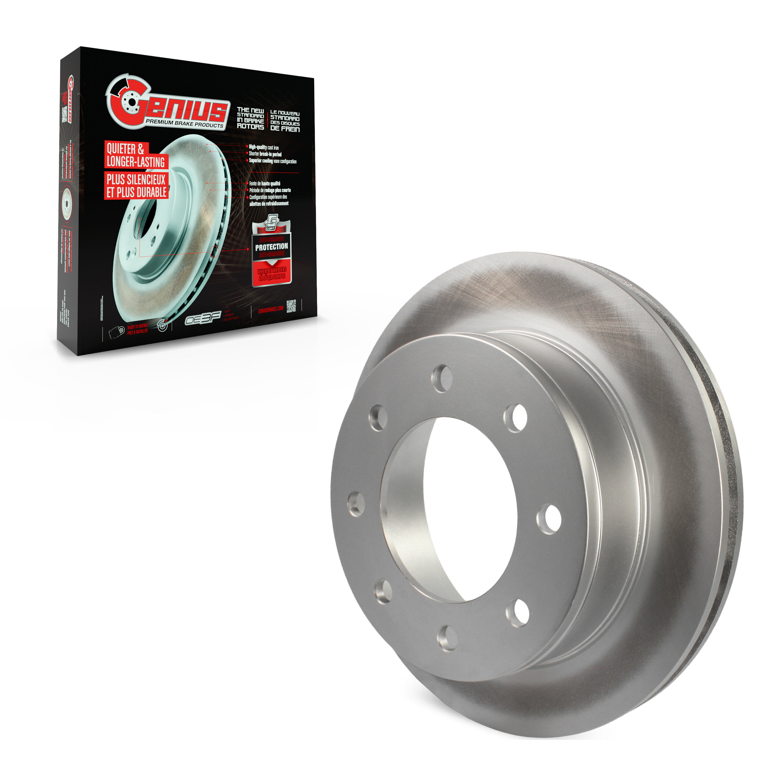 Coated Disc Brake Rotor