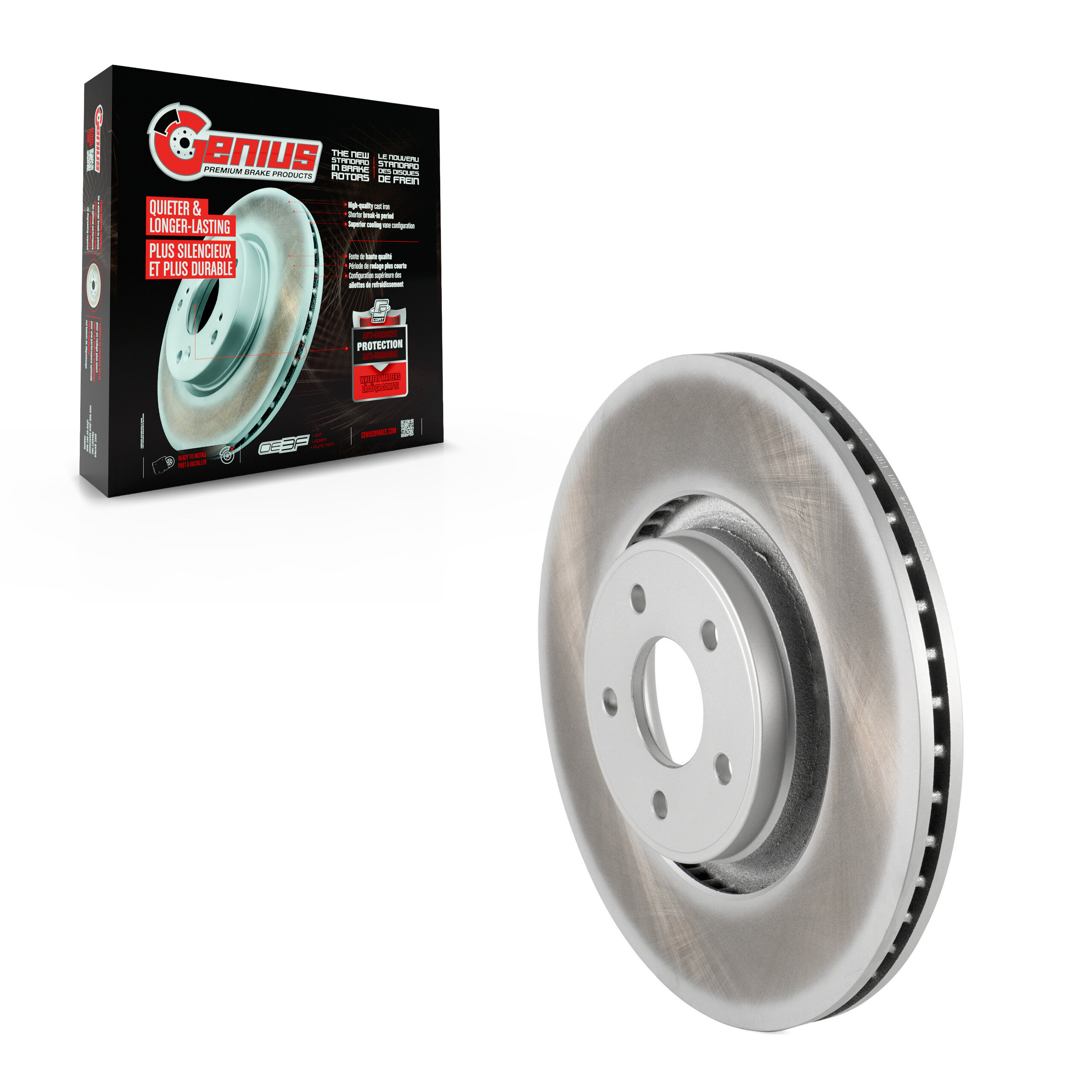 Coated Disc Brake Rotor
