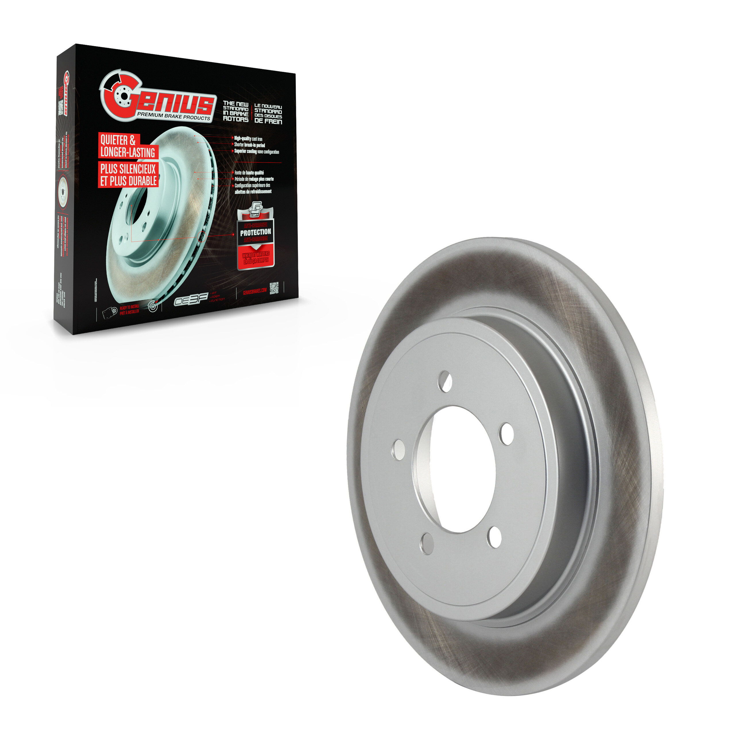 Coated Disc Brake Rotor