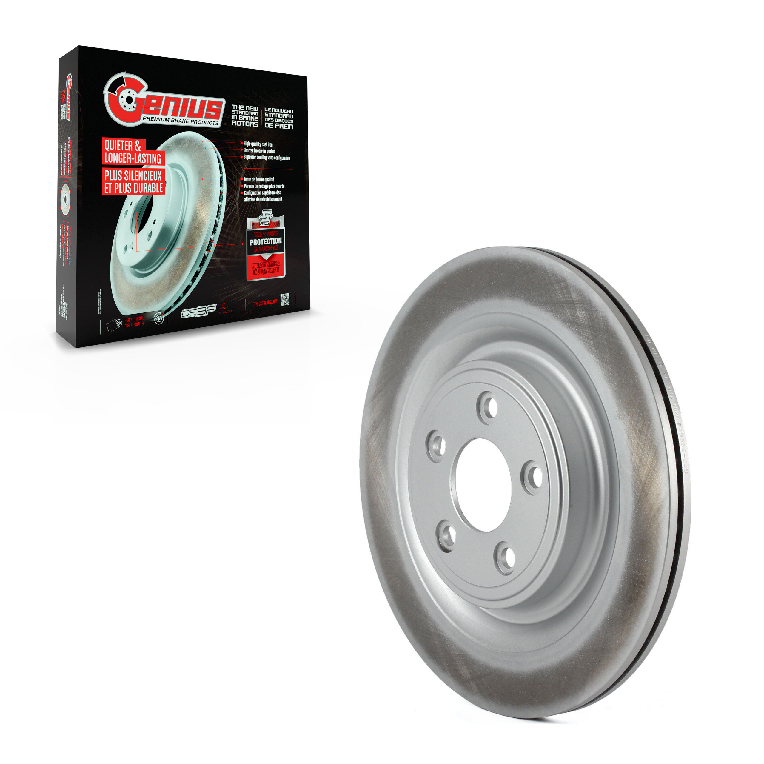 Coated Disc Brake Rotor