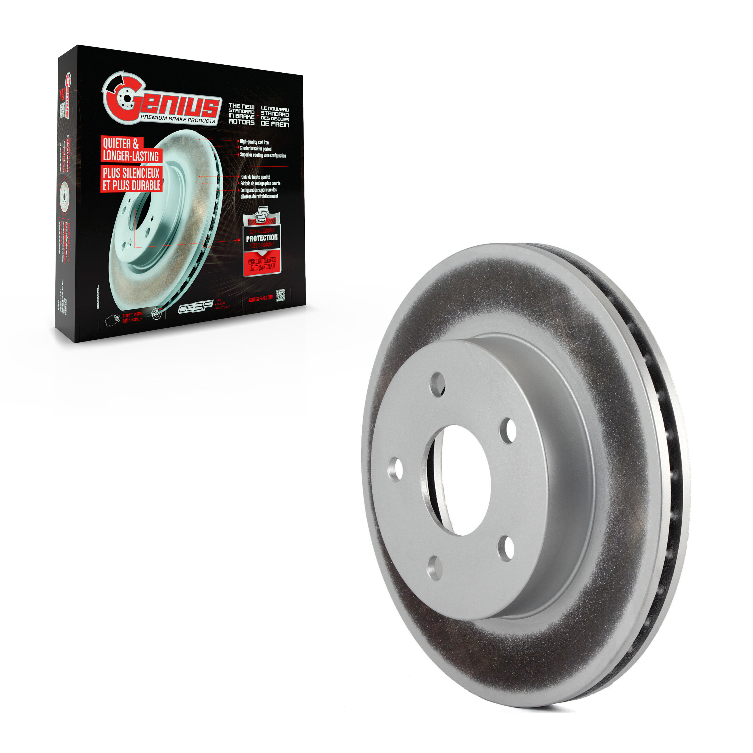 Coated Disc Brake Rotor
