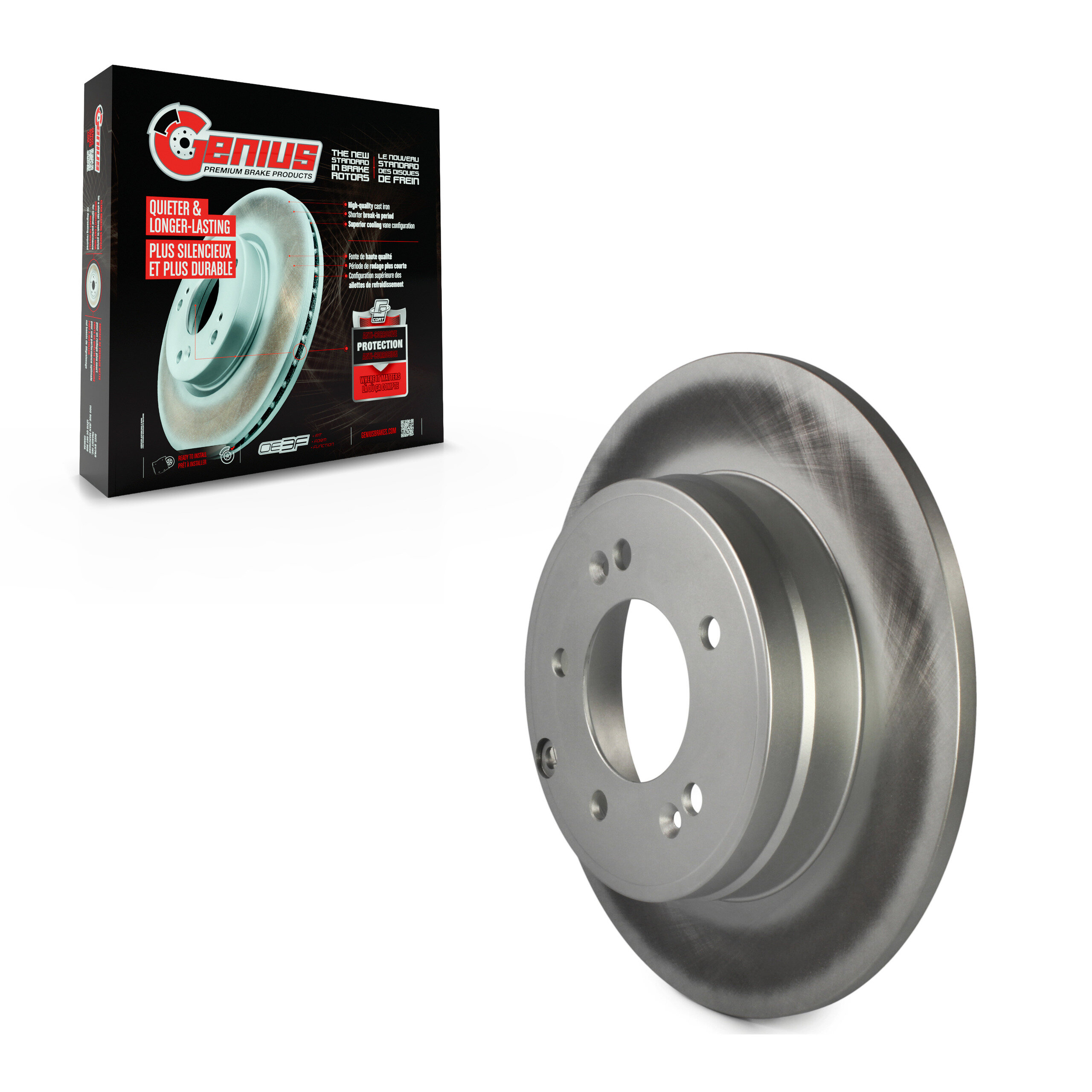 Coated Disc Brake Rotor