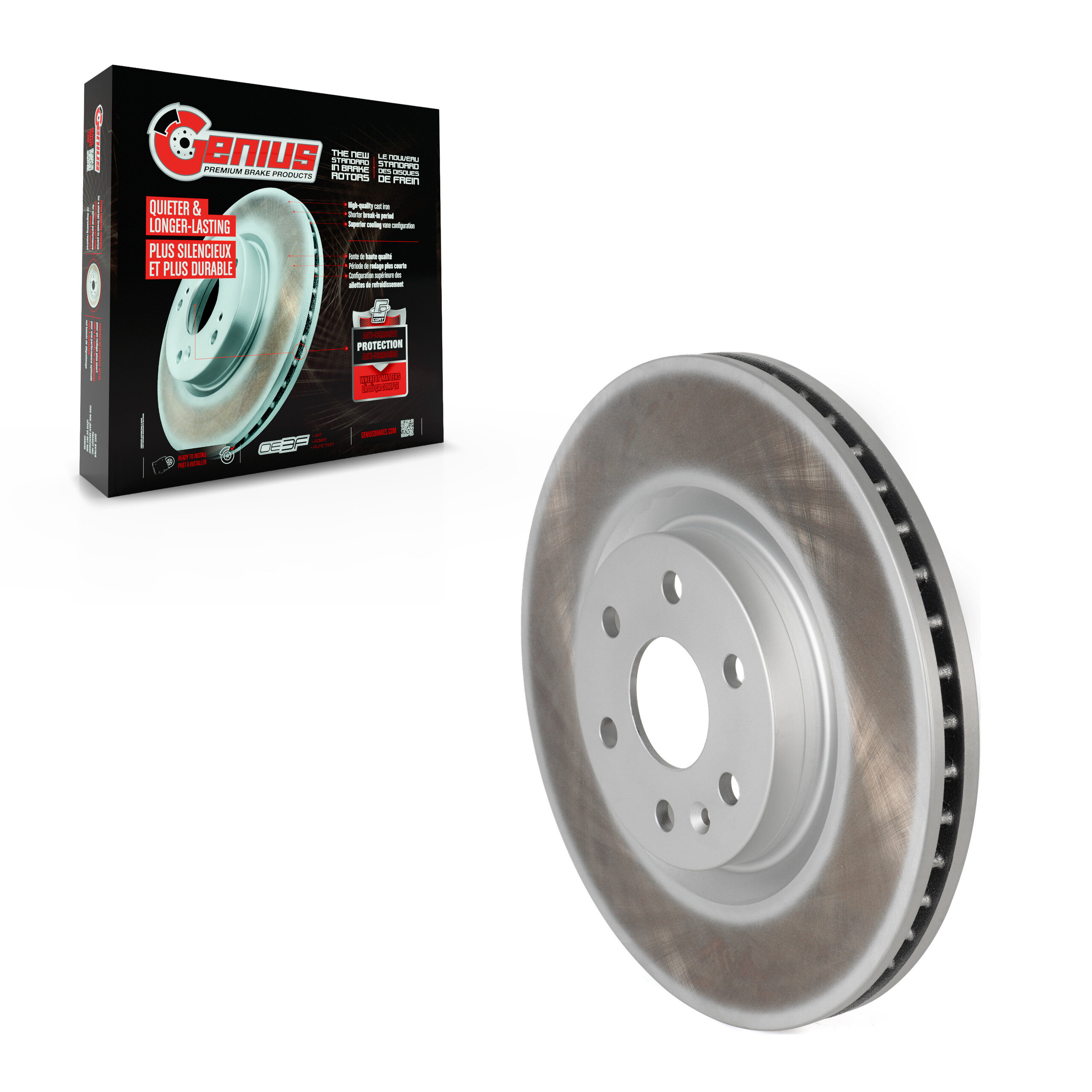 Coated Disc Brake Rotor