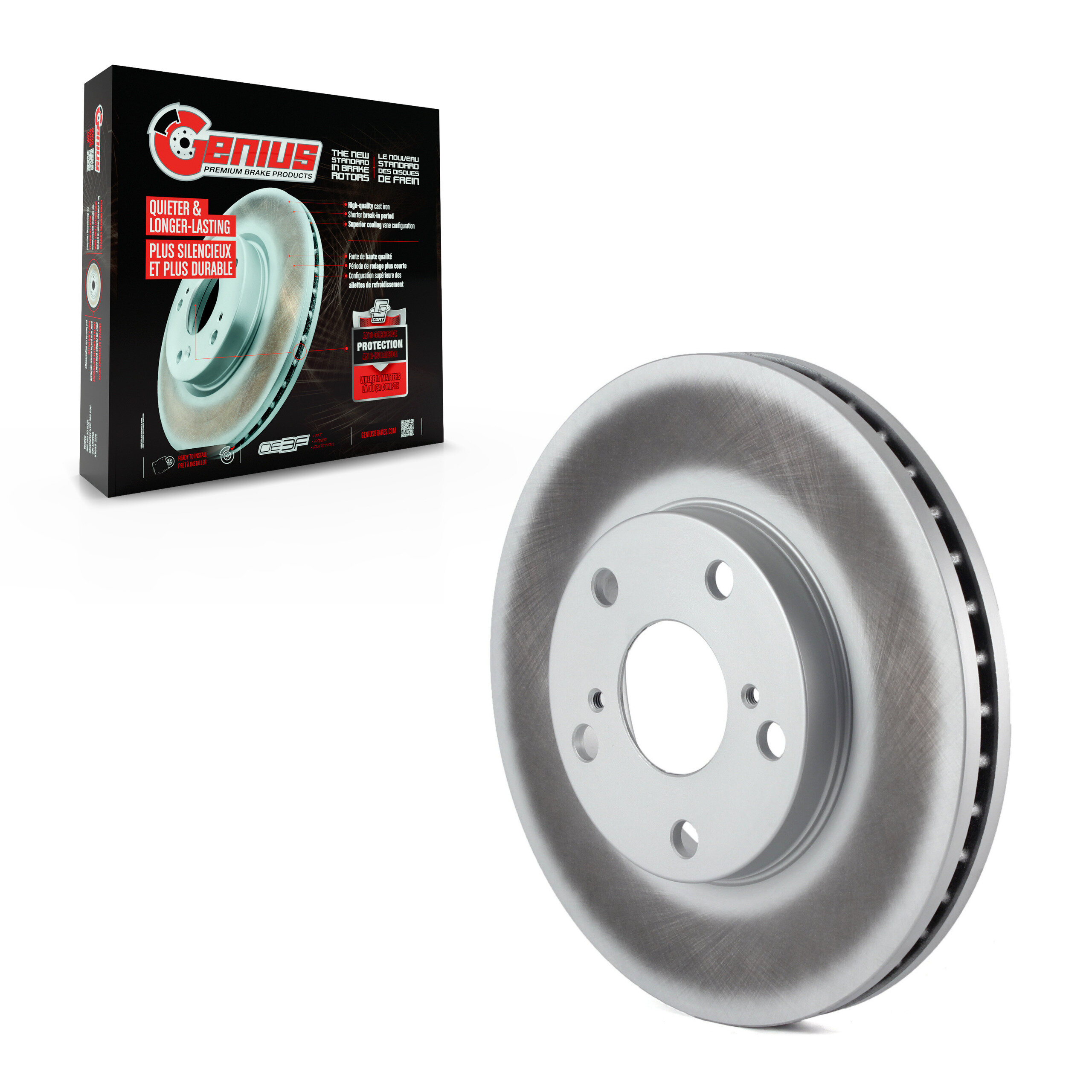 Coated Disc Brake Rotor