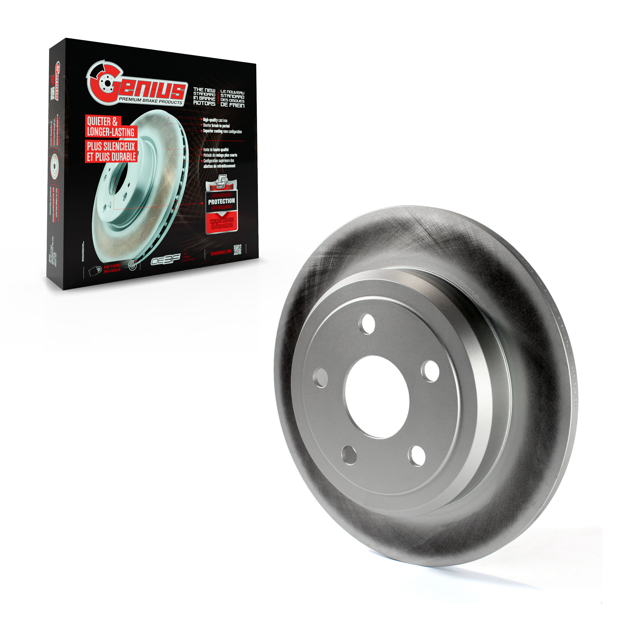 Coated Disc Brake Rotor
