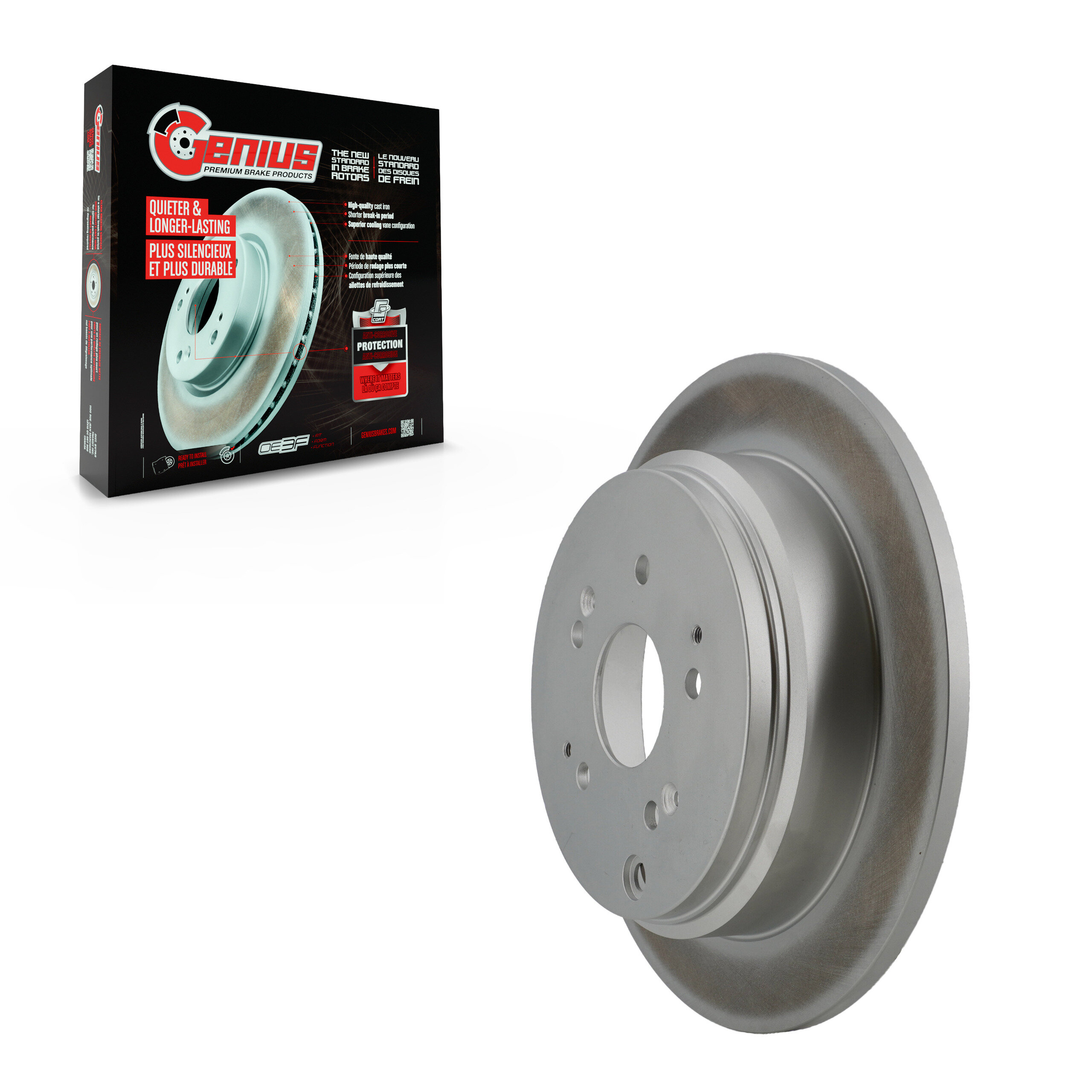 Coated Disc Brake Rotor