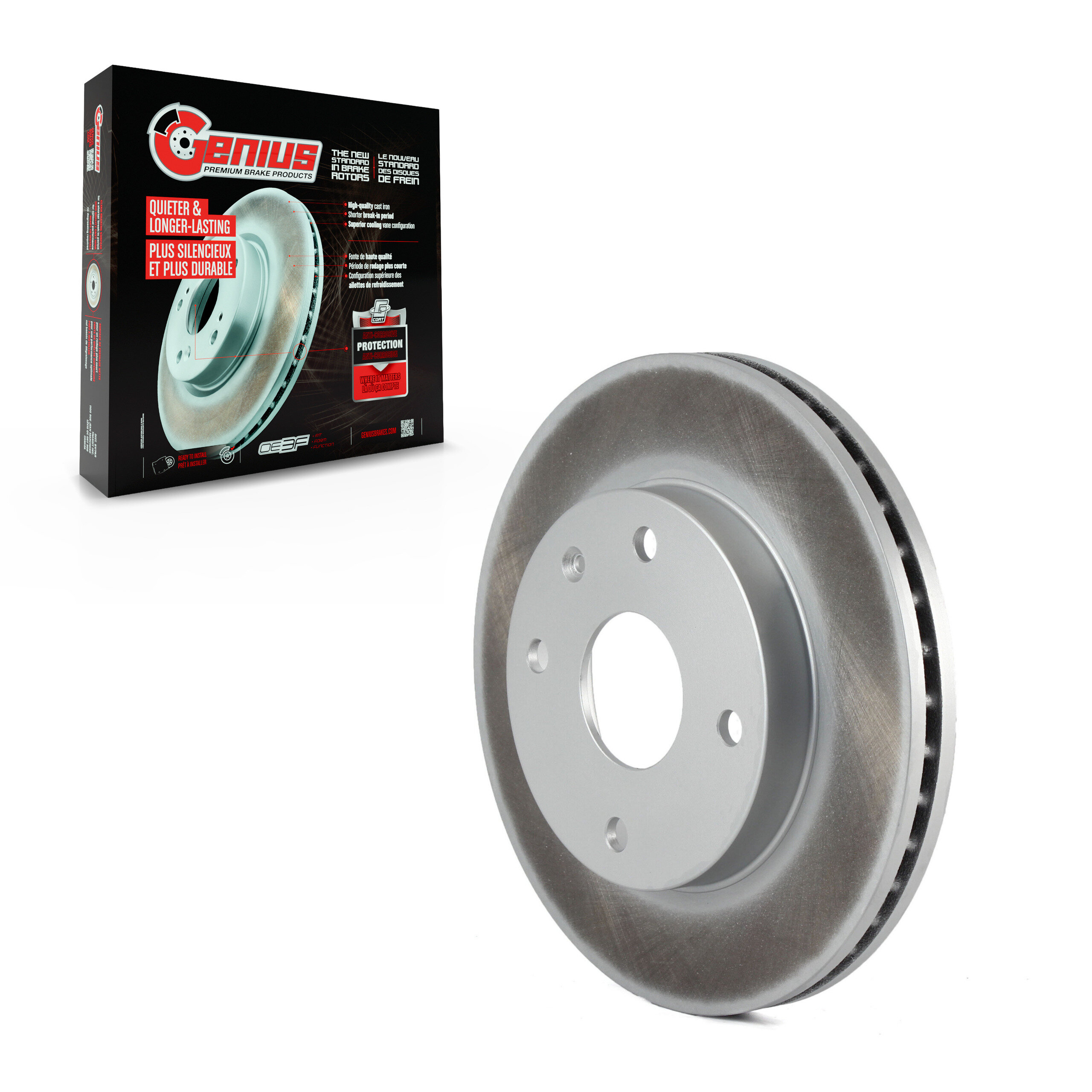 Coated Disc Brake Rotor