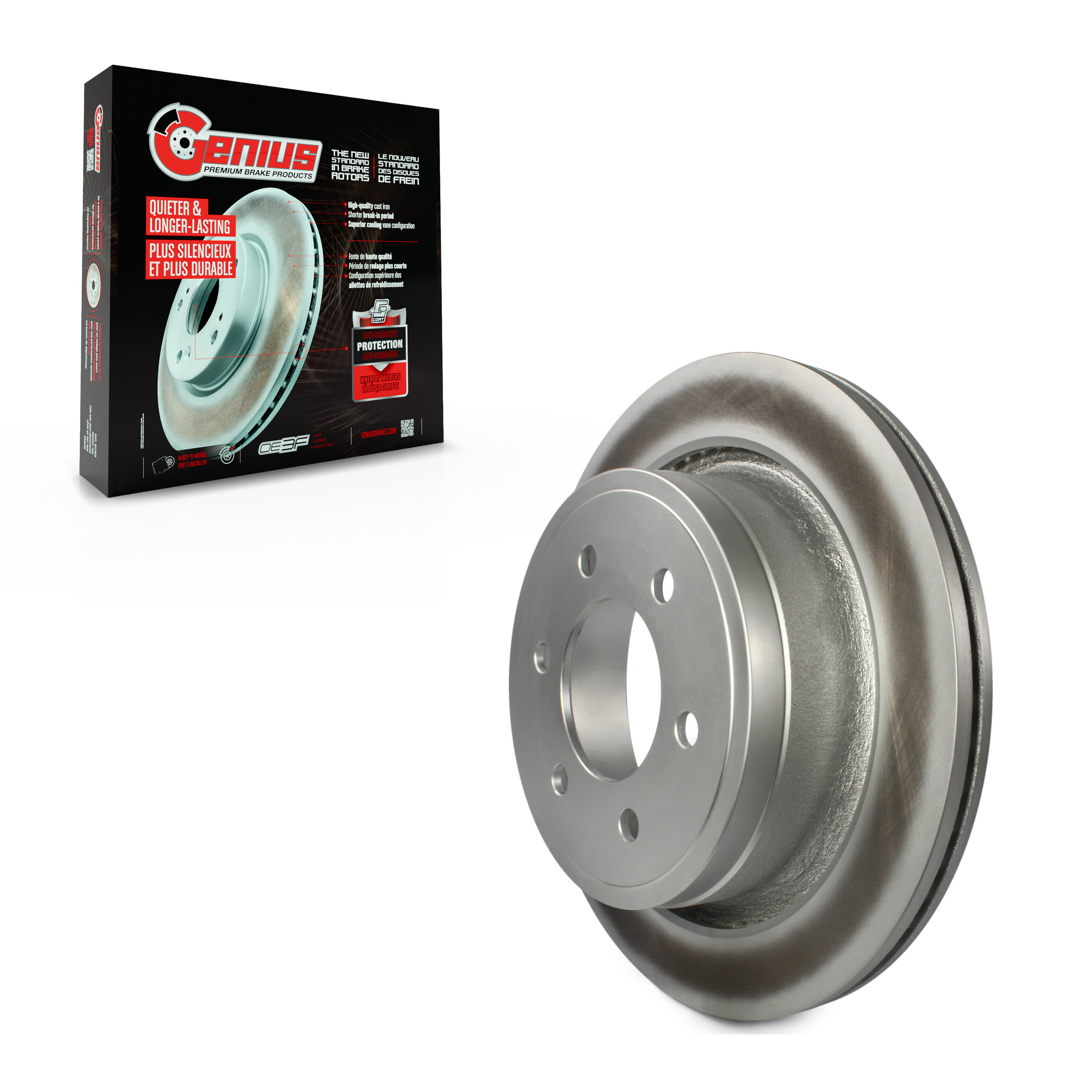 Coated Disc Brake Rotor