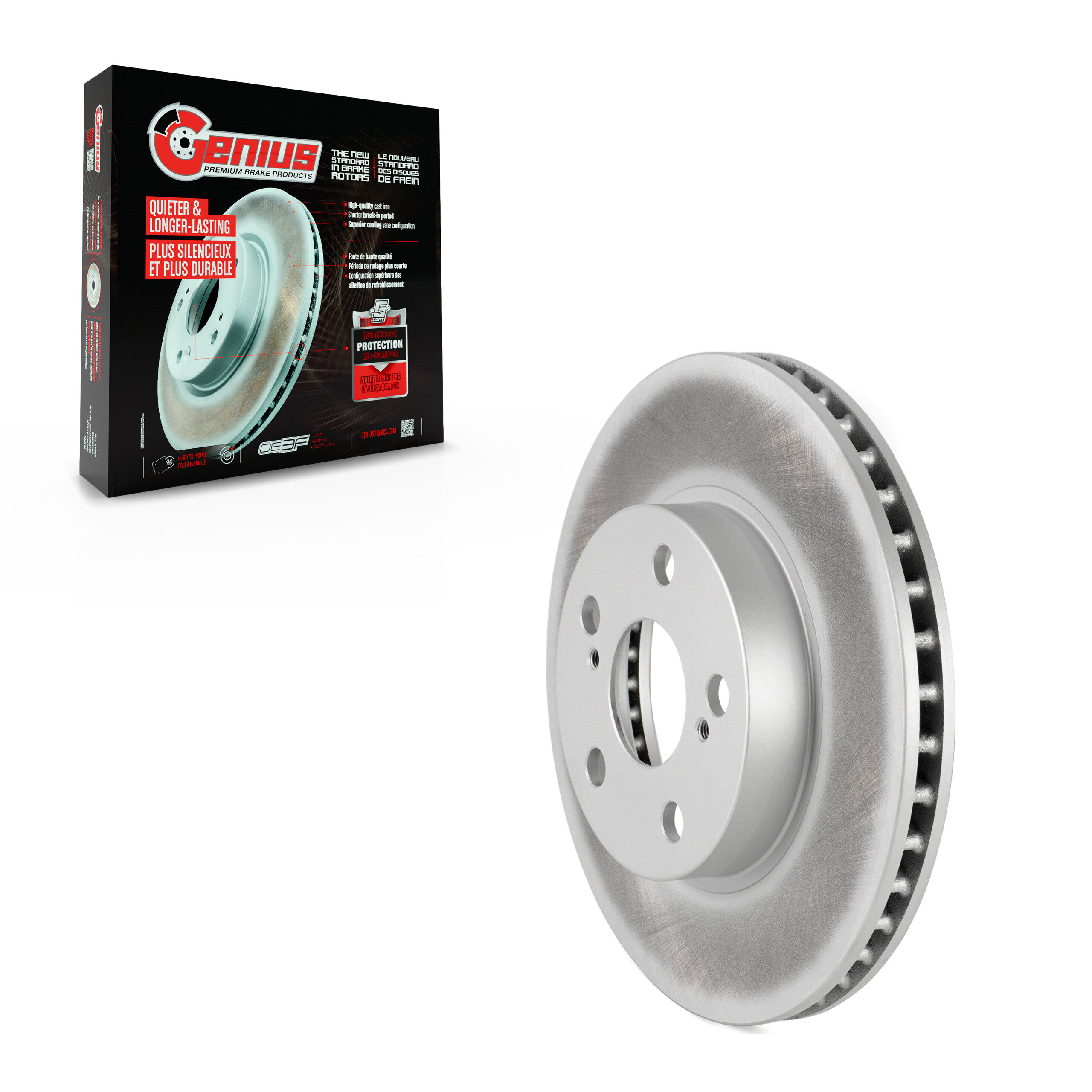 Coated Disc Brake Rotor