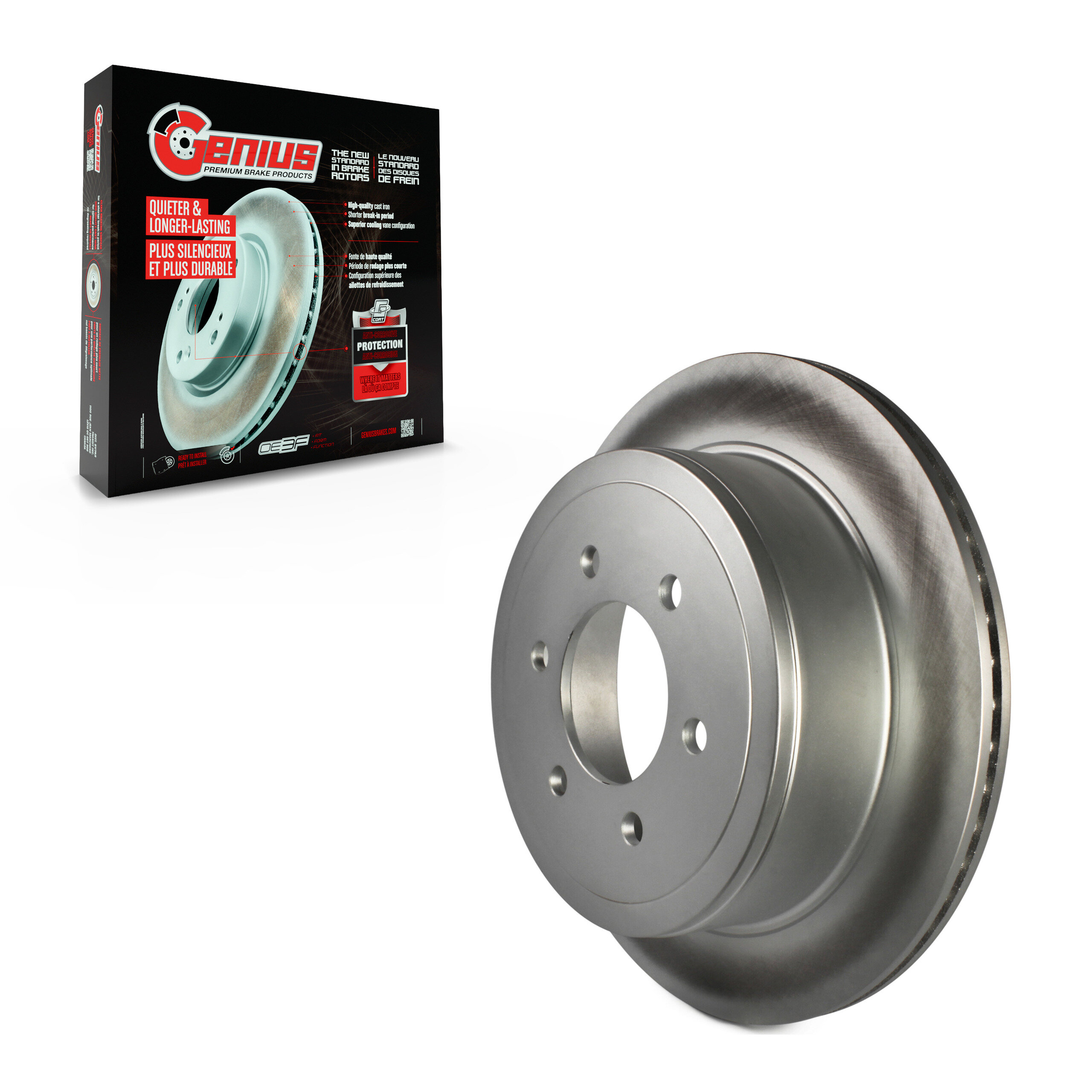 Coated Disc Brake Rotor