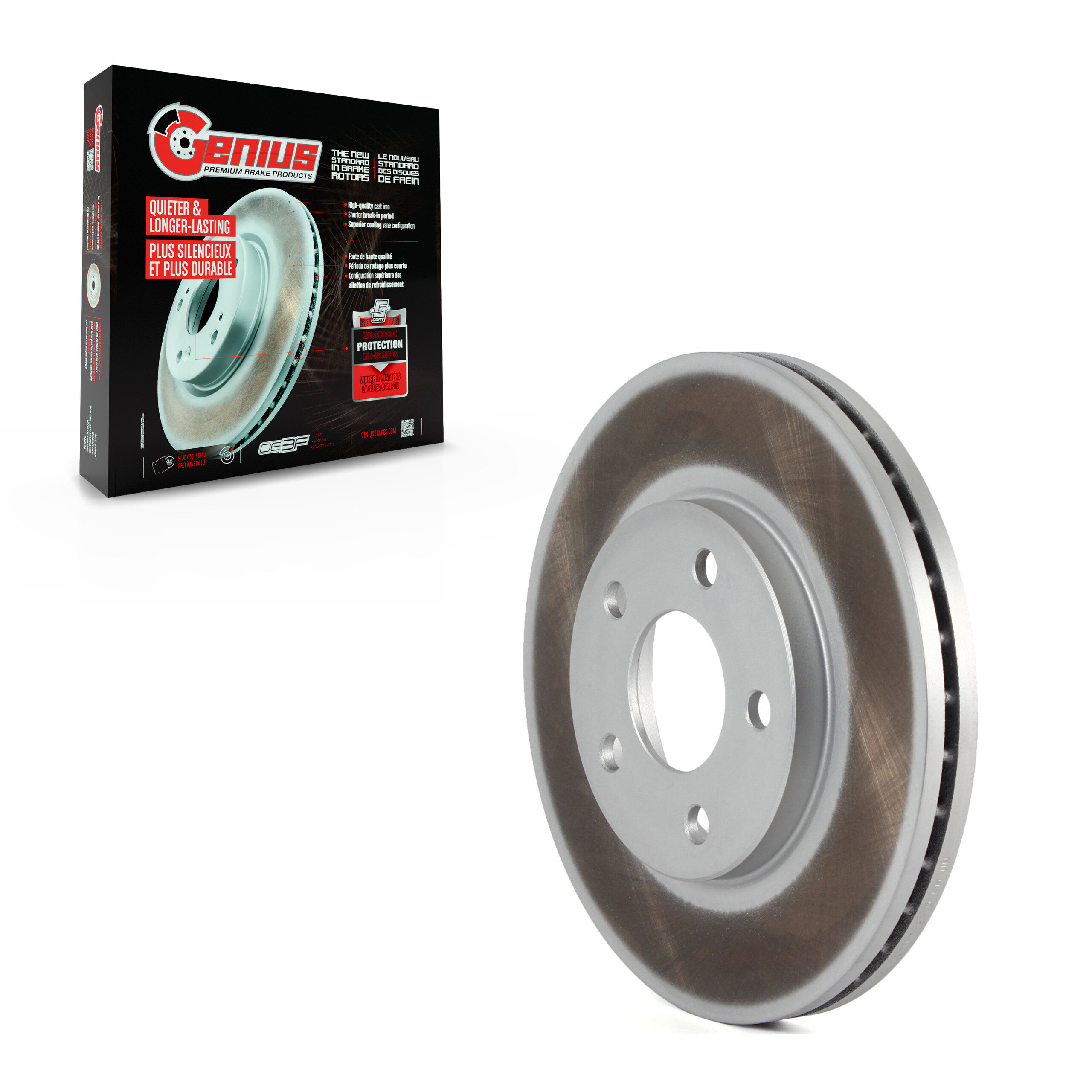 Coated Disc Brake Rotor