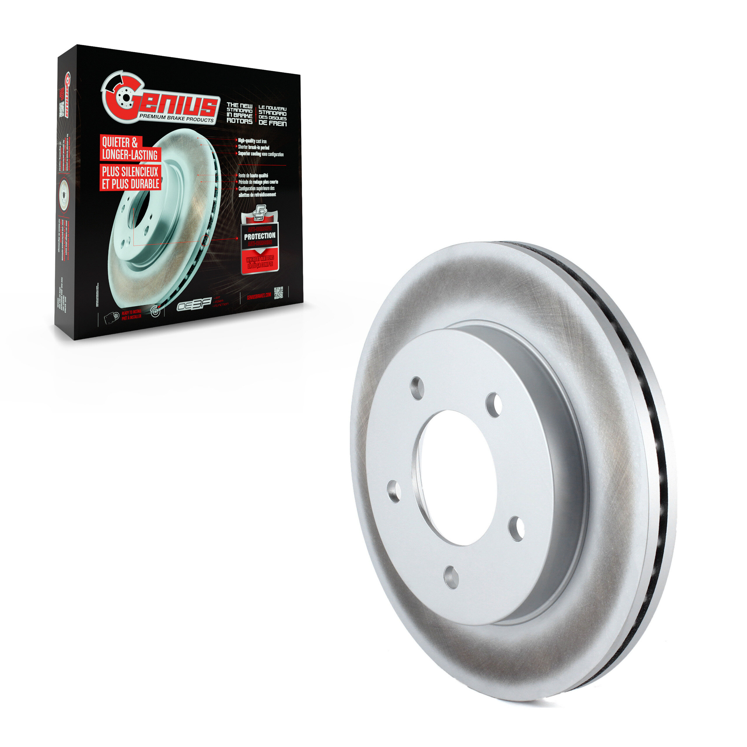 Coated Disc Brake Rotor