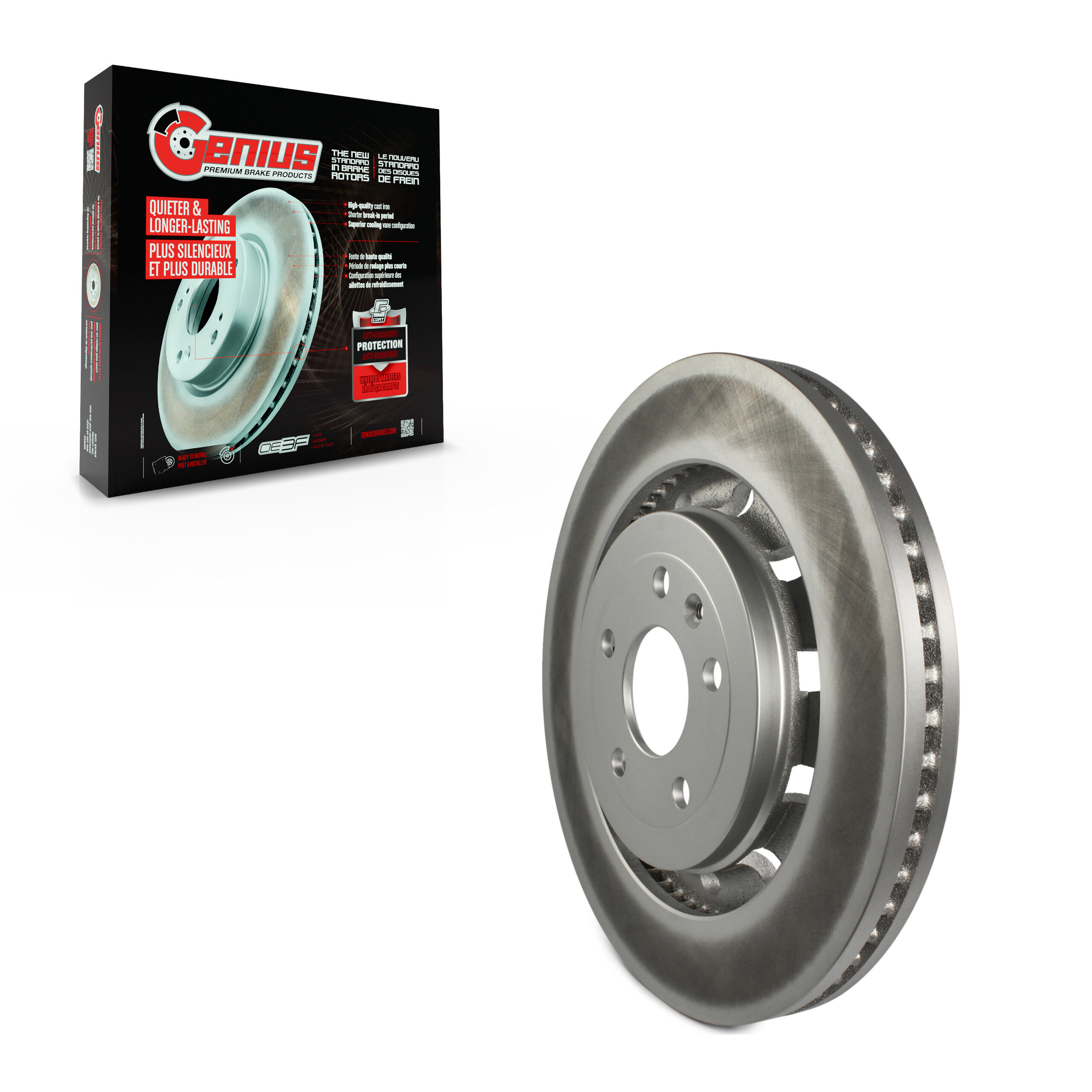 Coated Disc Brake Rotor
