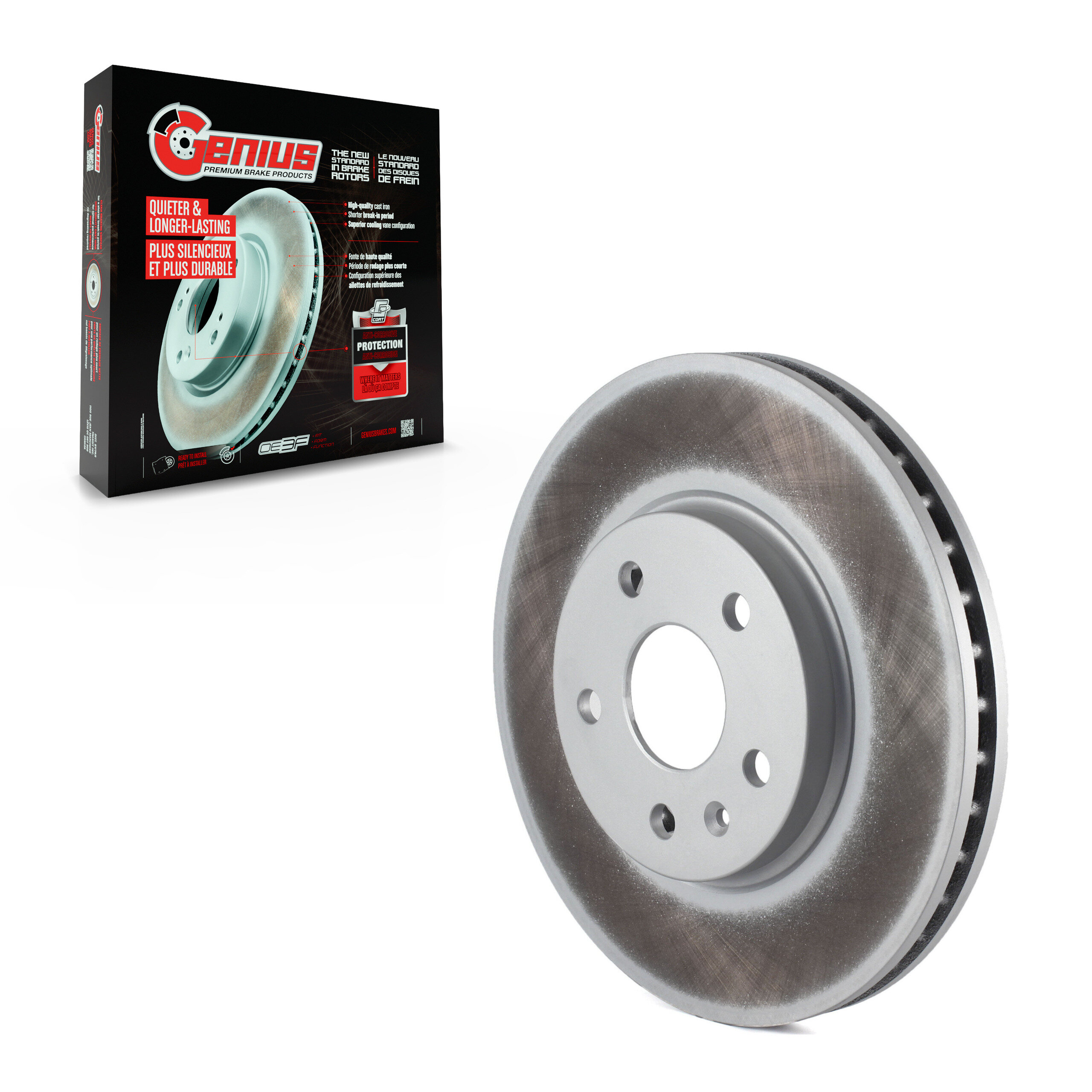Coated Disc Brake Rotor