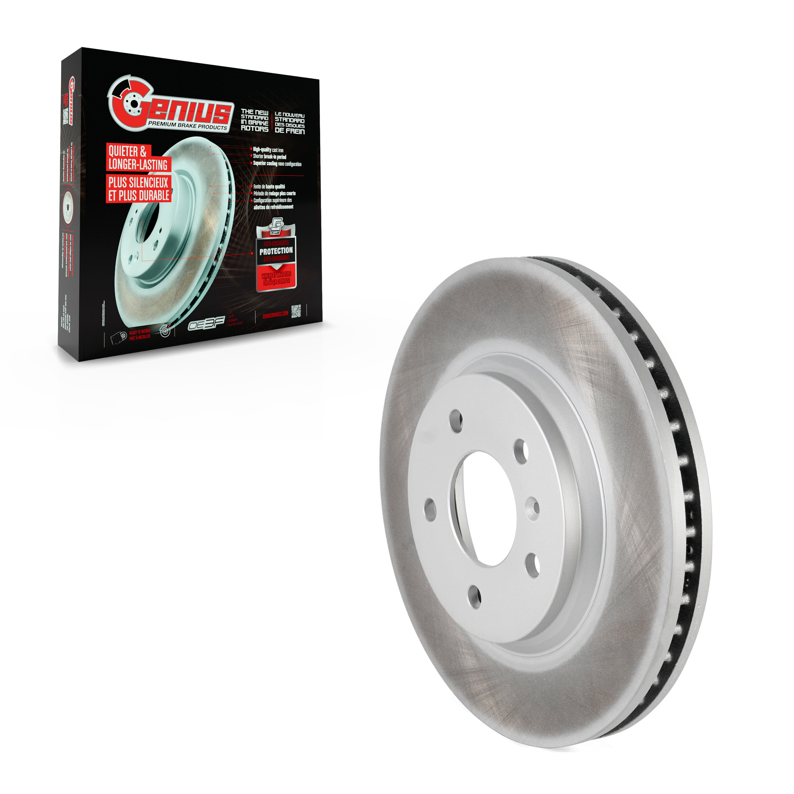 Coated Disc Brake Rotor